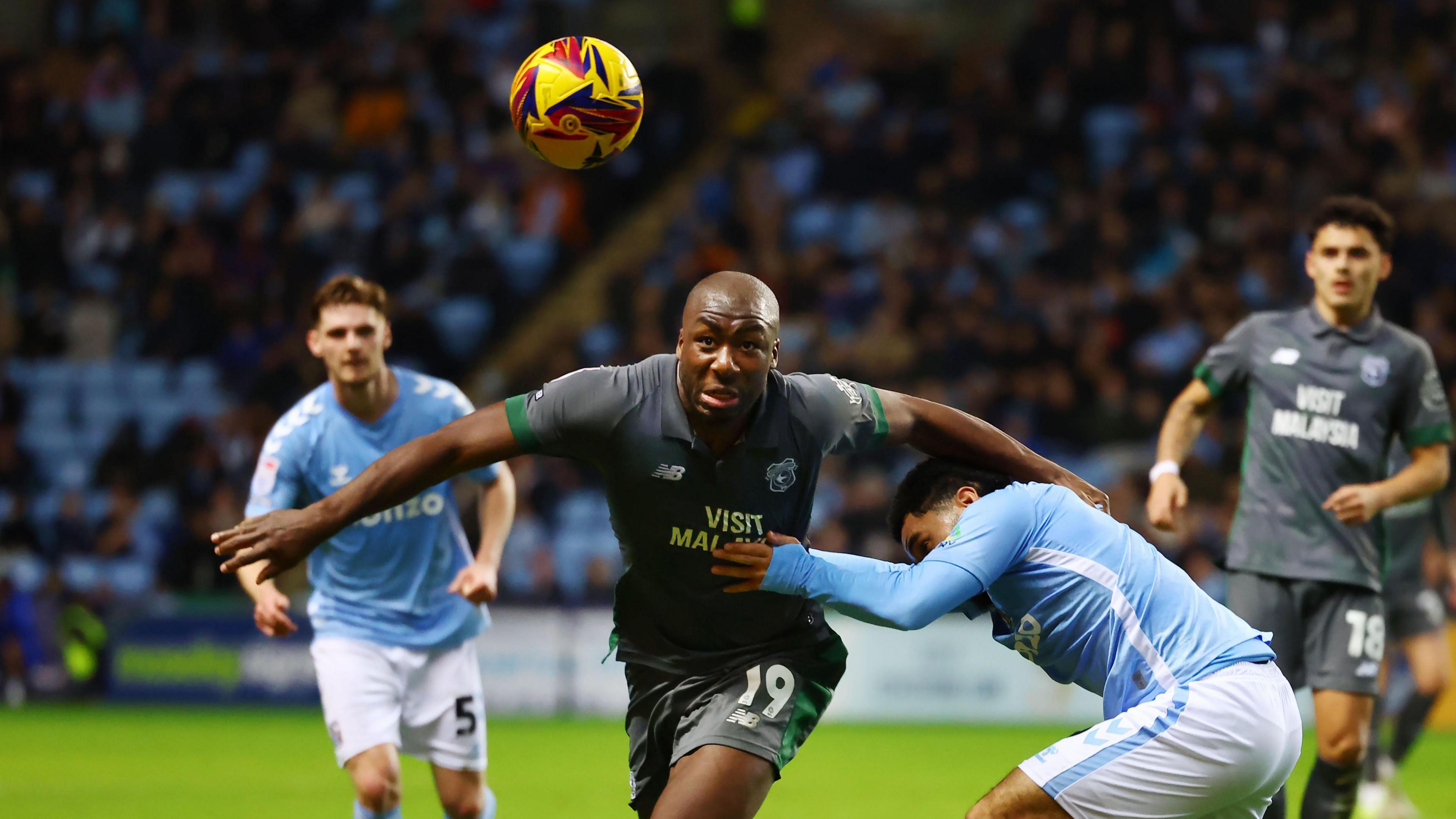 Yakou Meite in action at Coventry