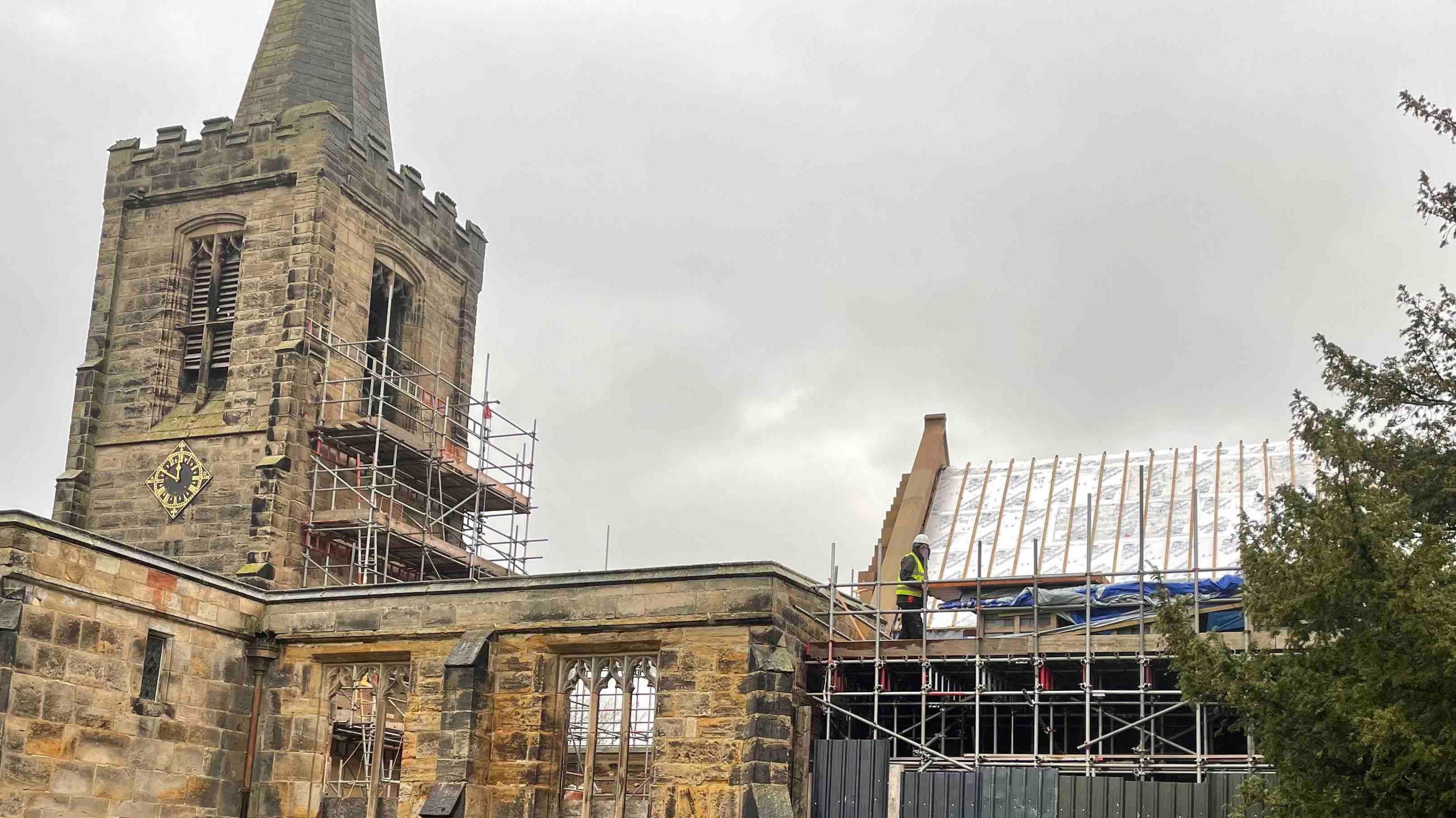 All Saints Church in Mackworth