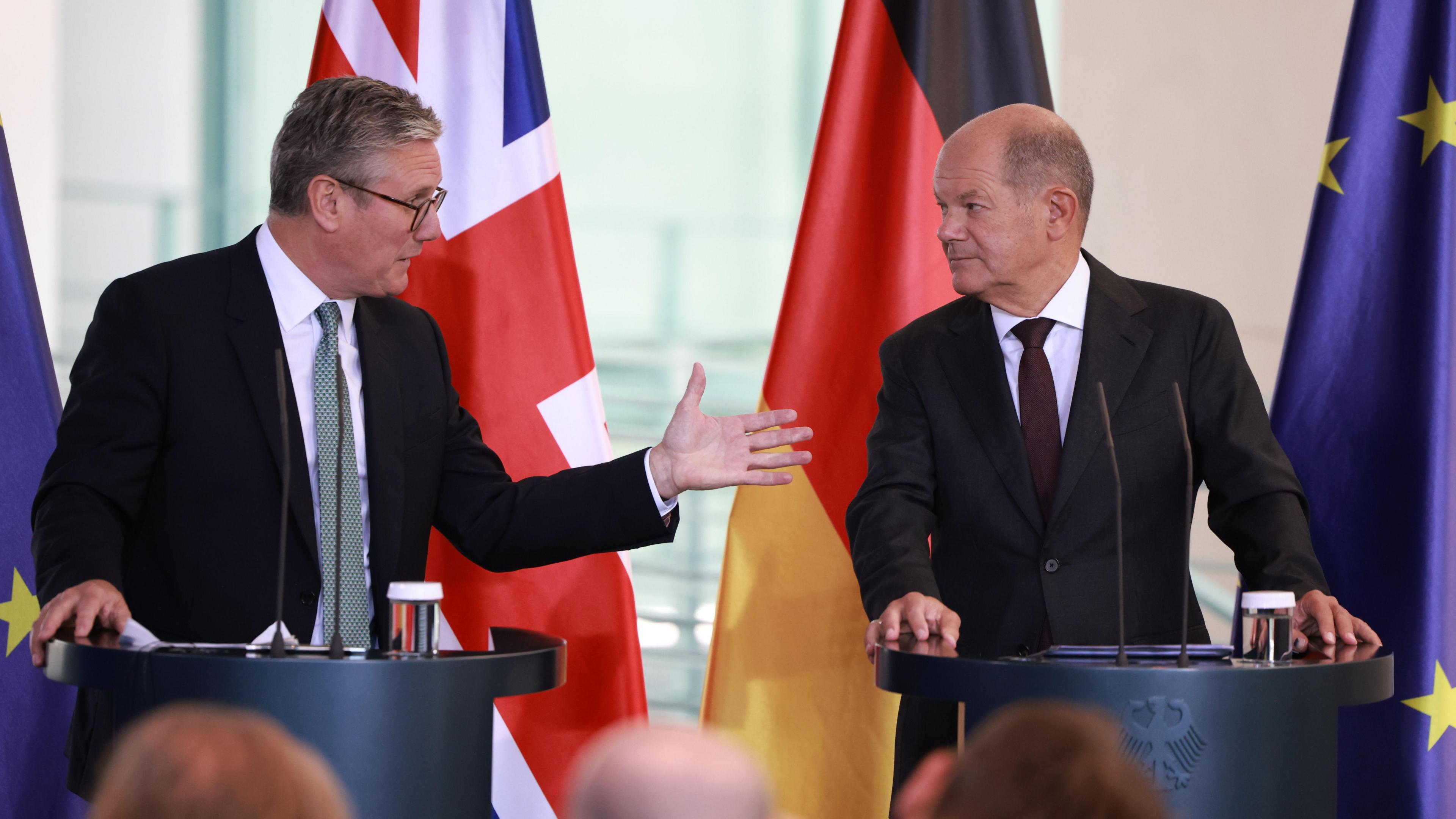 Sir Keir says his Germany deal can 'turn a corner on Brexit'