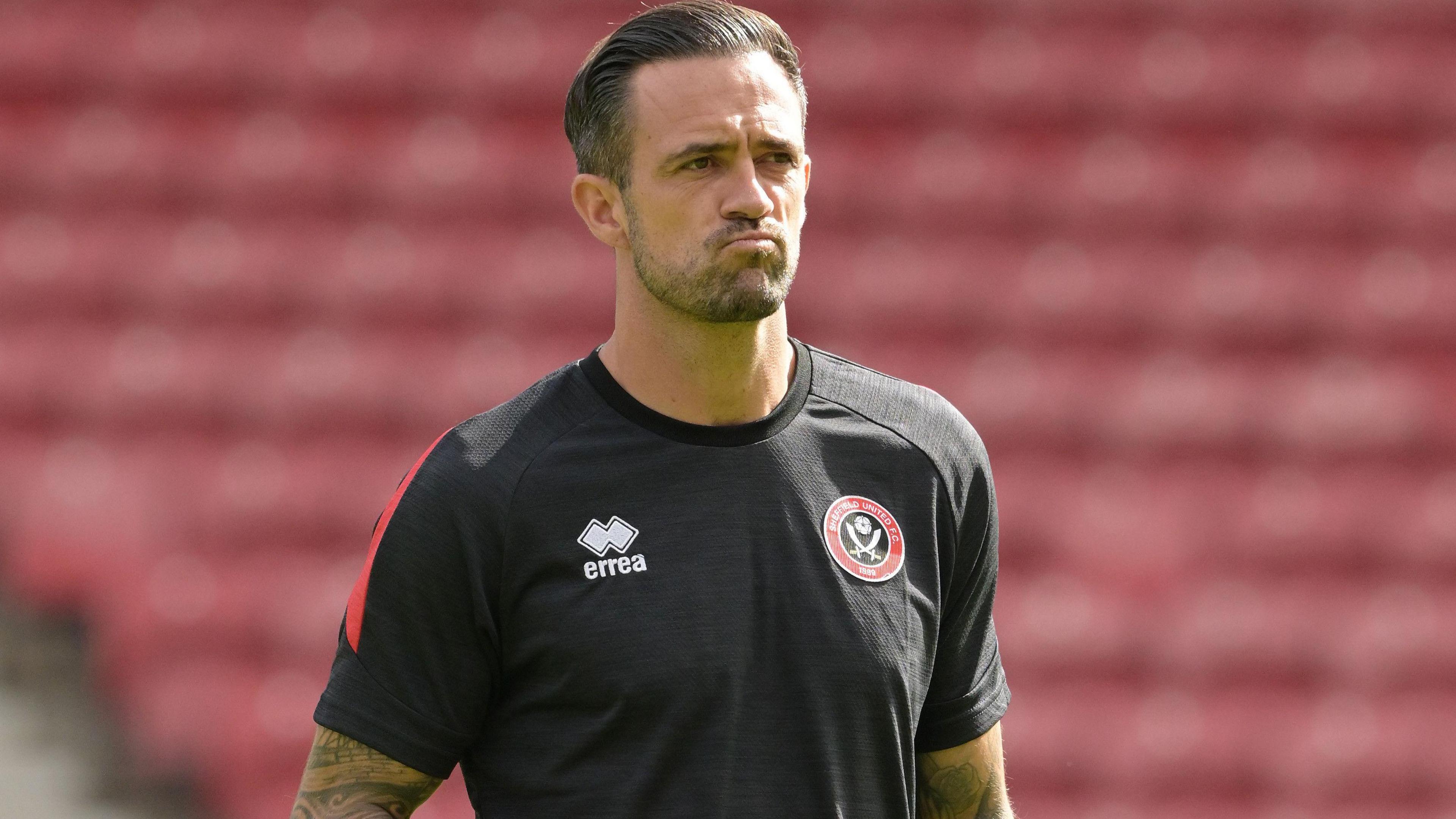 Danny Ings before a match with Sheffield United