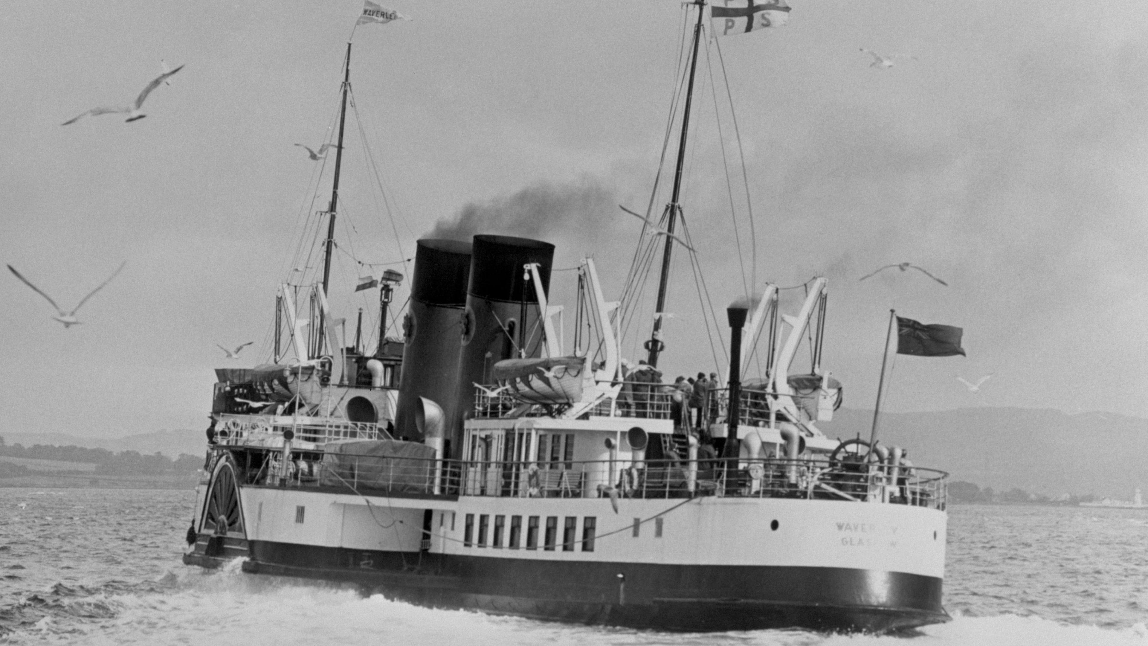 PS Waverley pictured in 1973