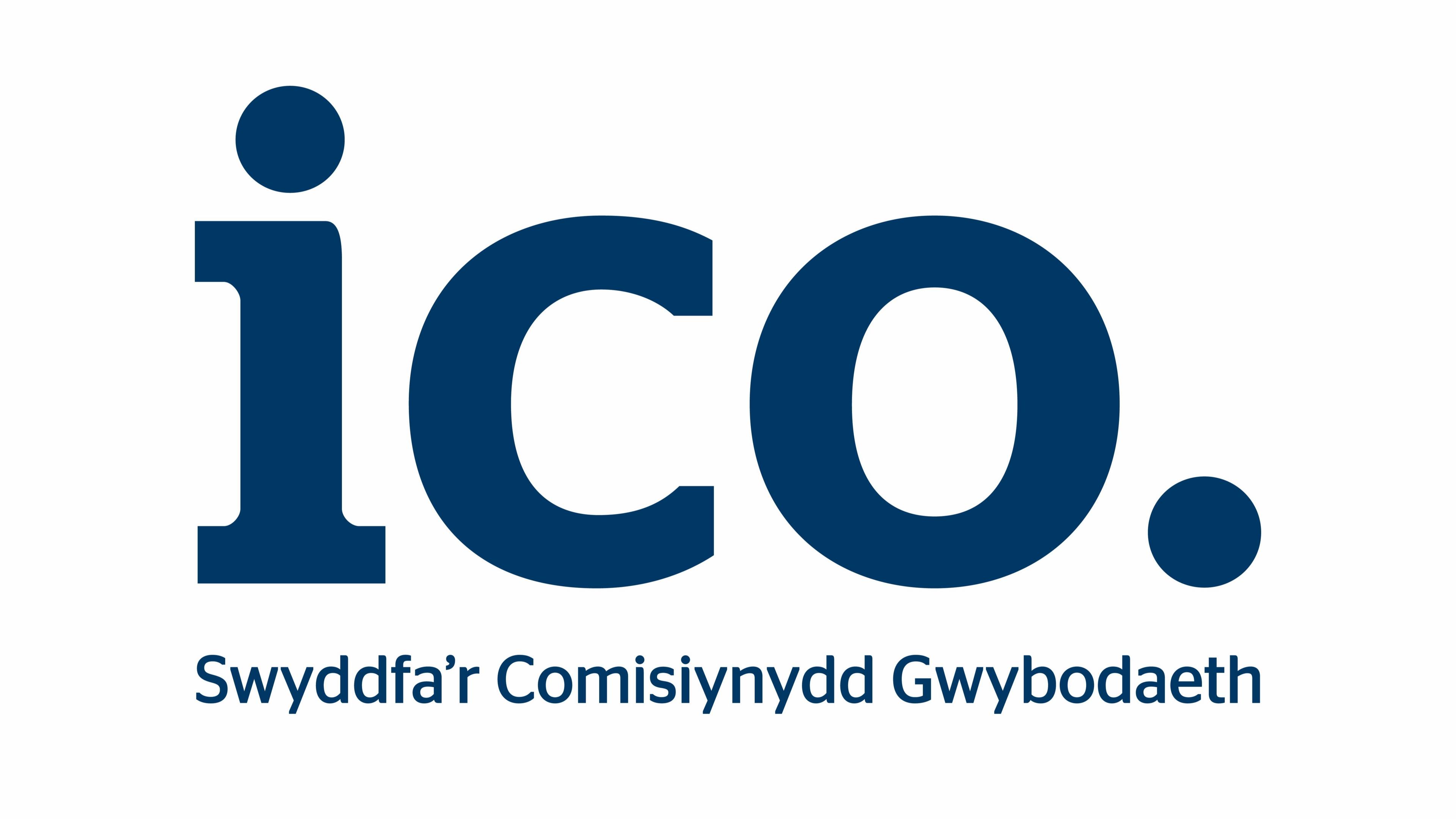 Llun o logo Swyddfa'r Comisiynydd Gwybodaeth
