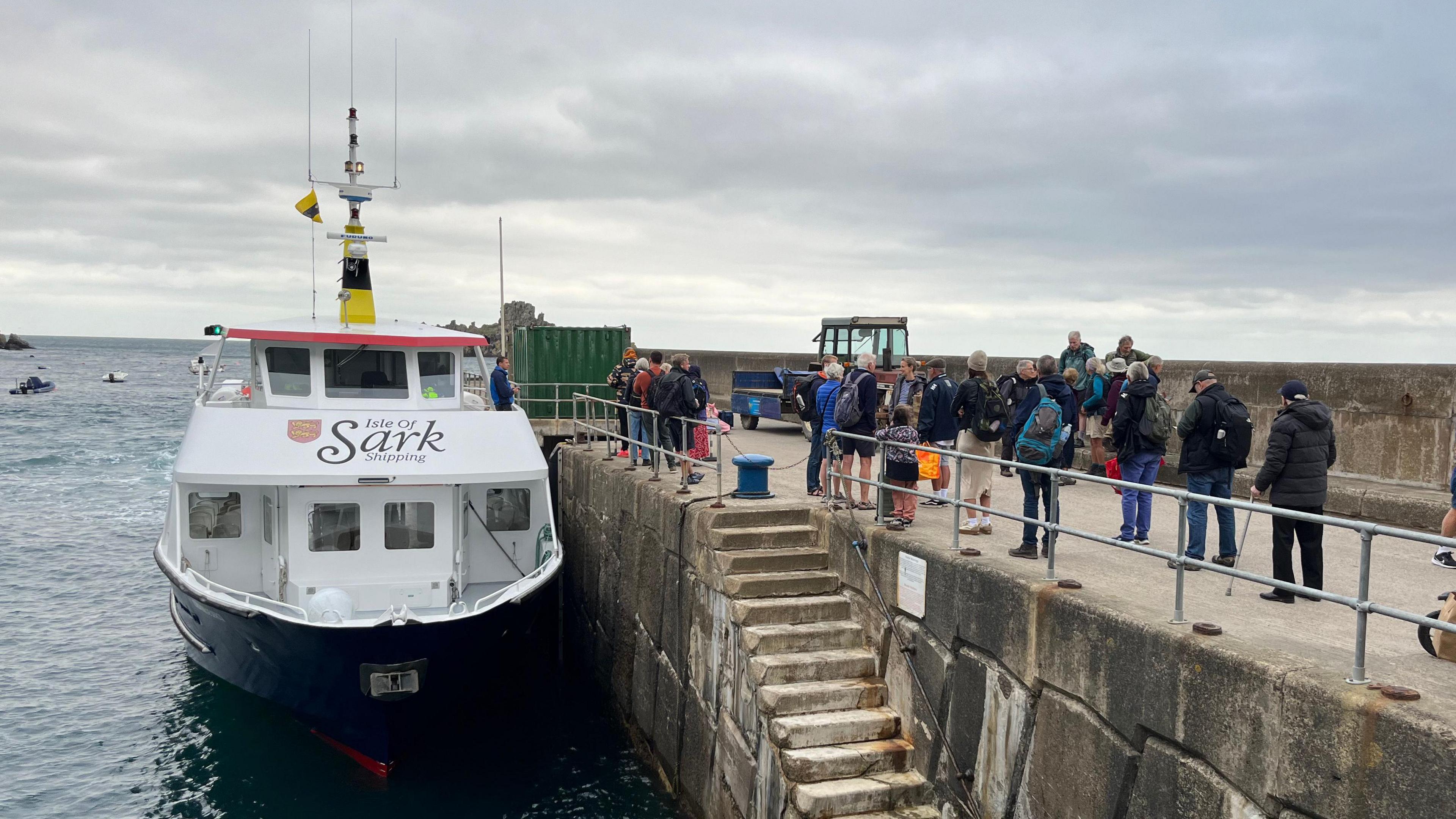 Sark harbour