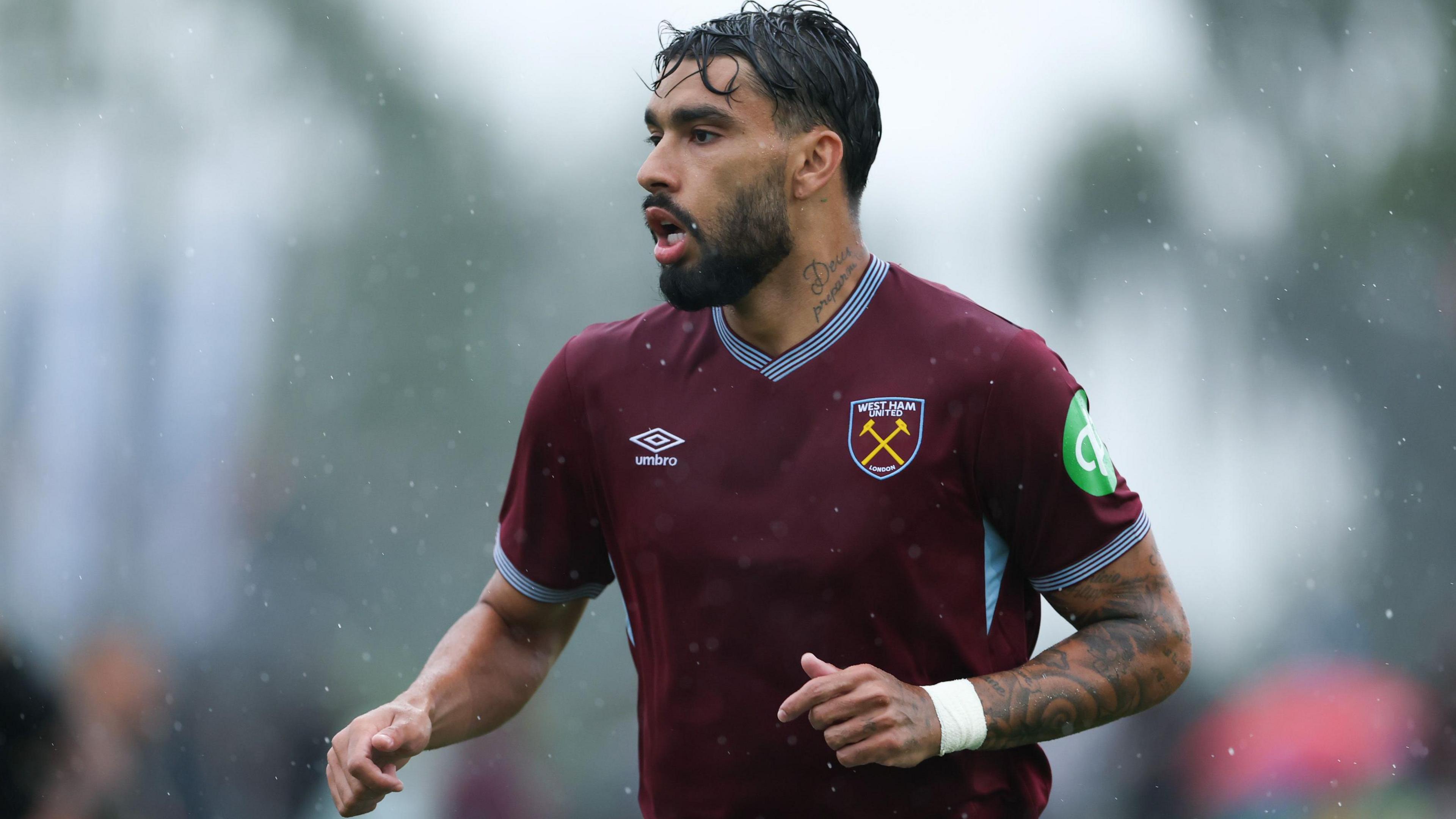  Lucas Paqueta of West Ham United in action 