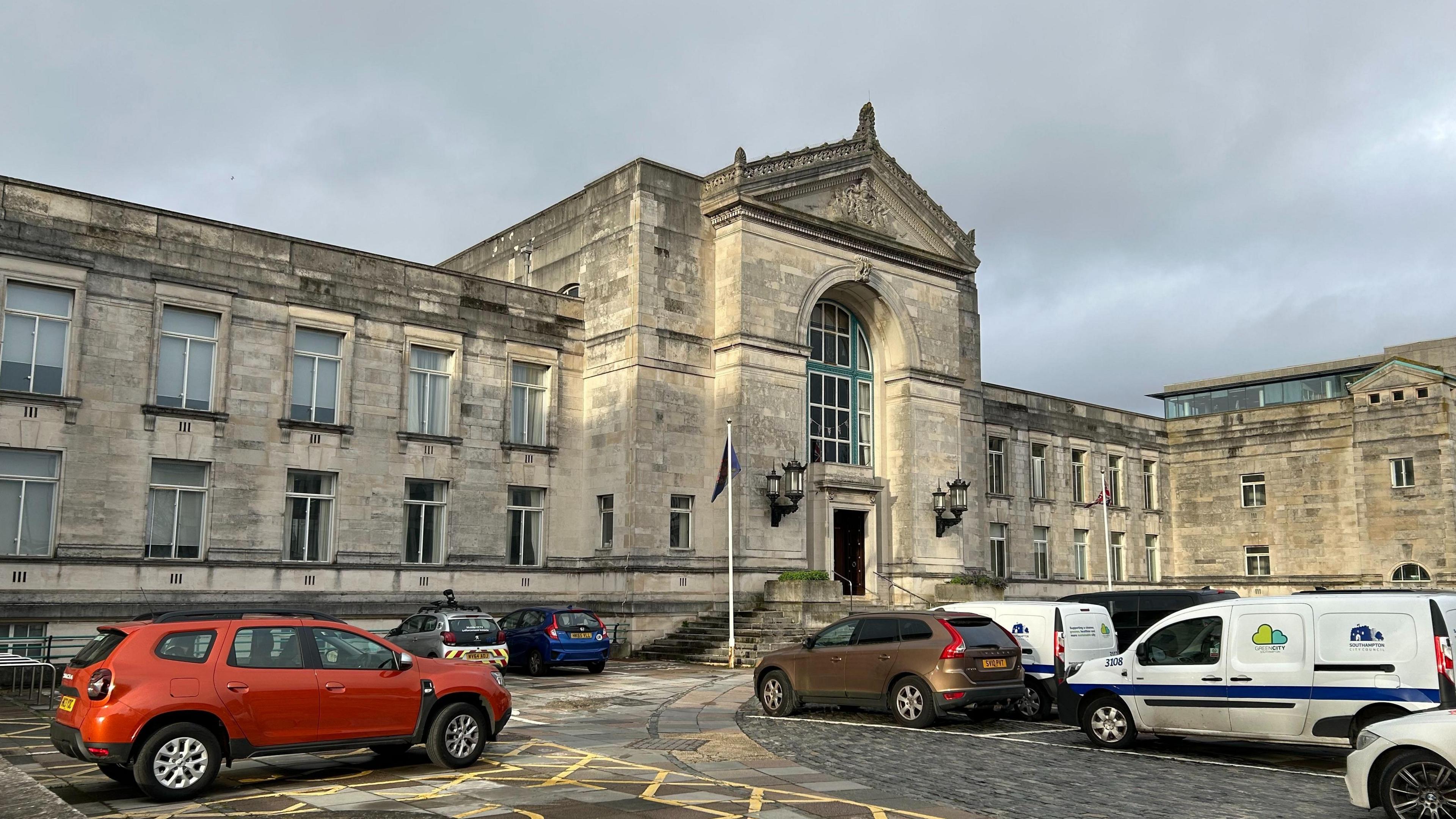 Southampton City Council's headquarters at the Civic Centre
