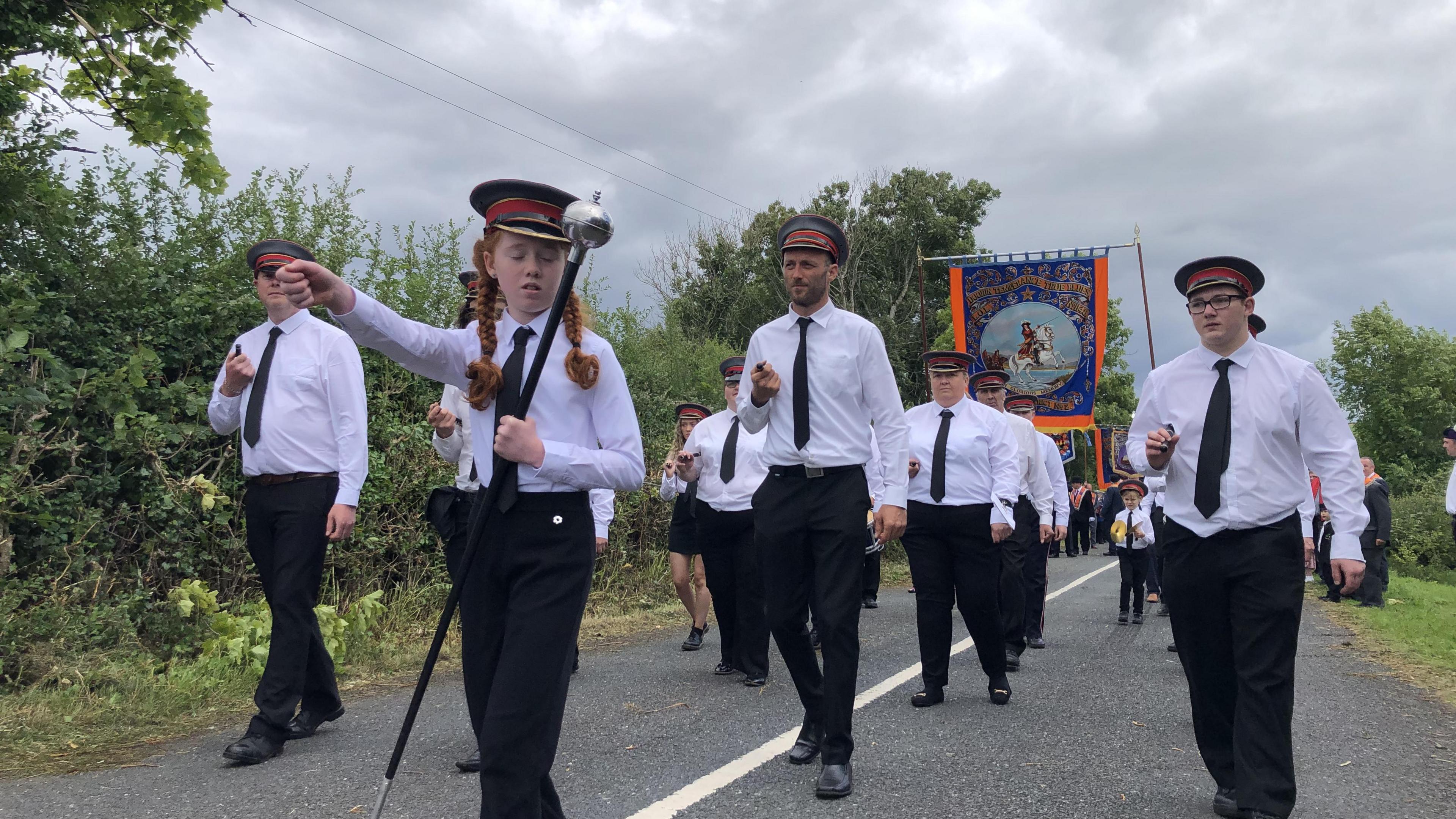 Doorin band at Rossnowlagh 