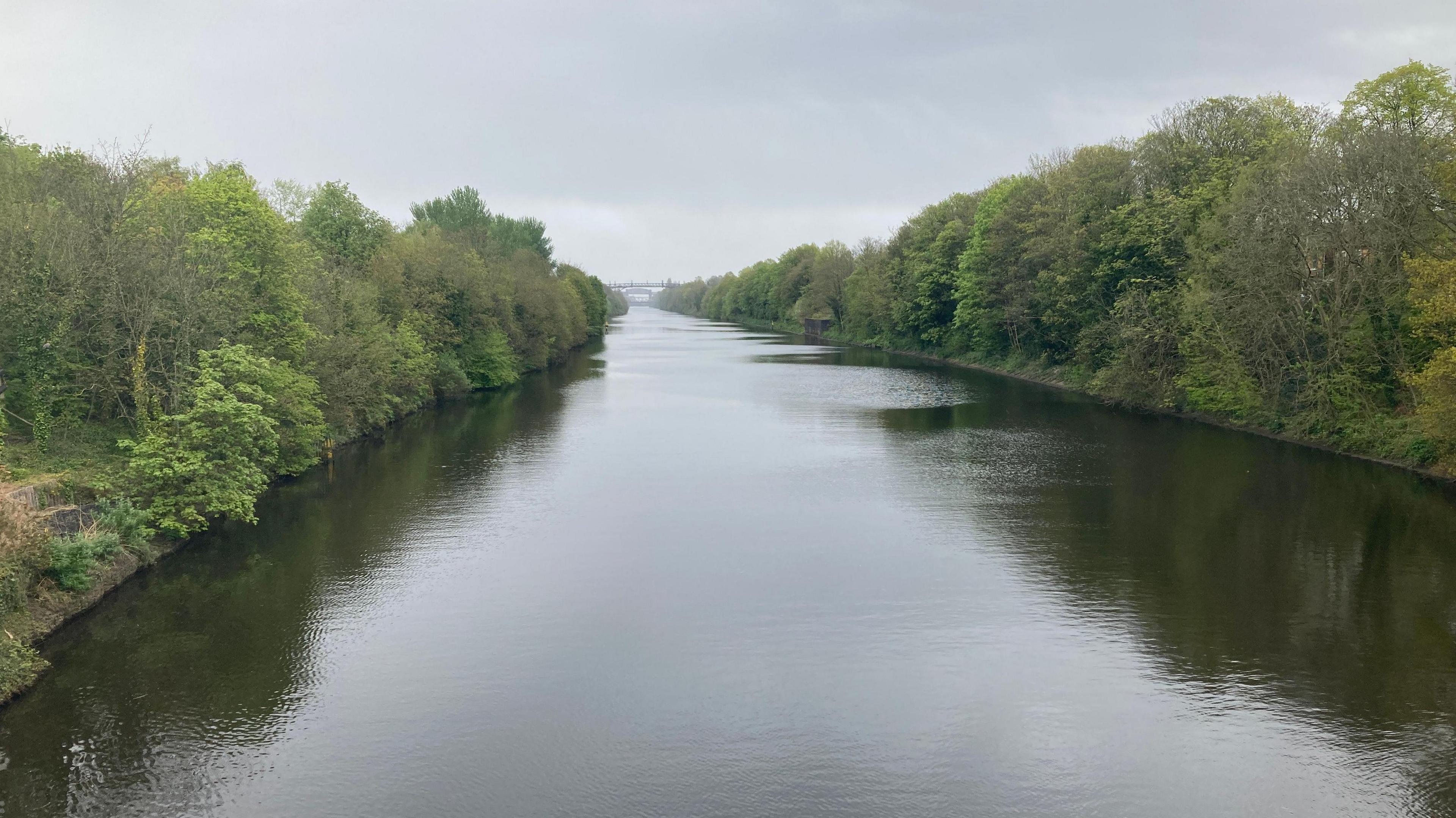 View of the Manchester Ship Canal