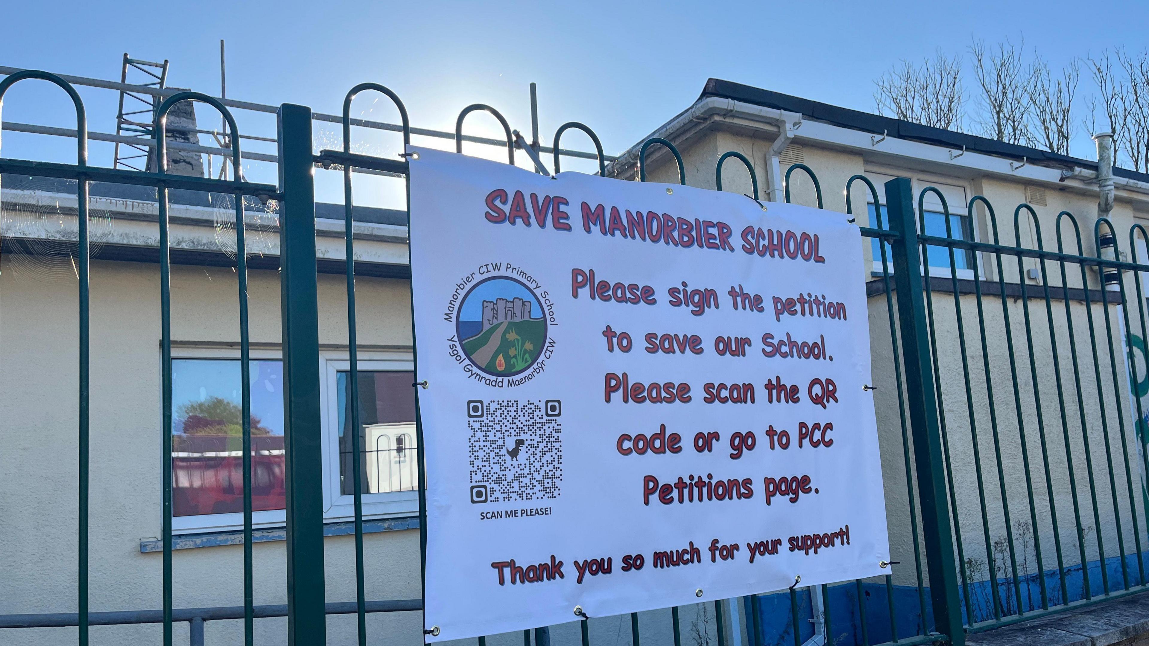 Exterior gv of Manorbier school