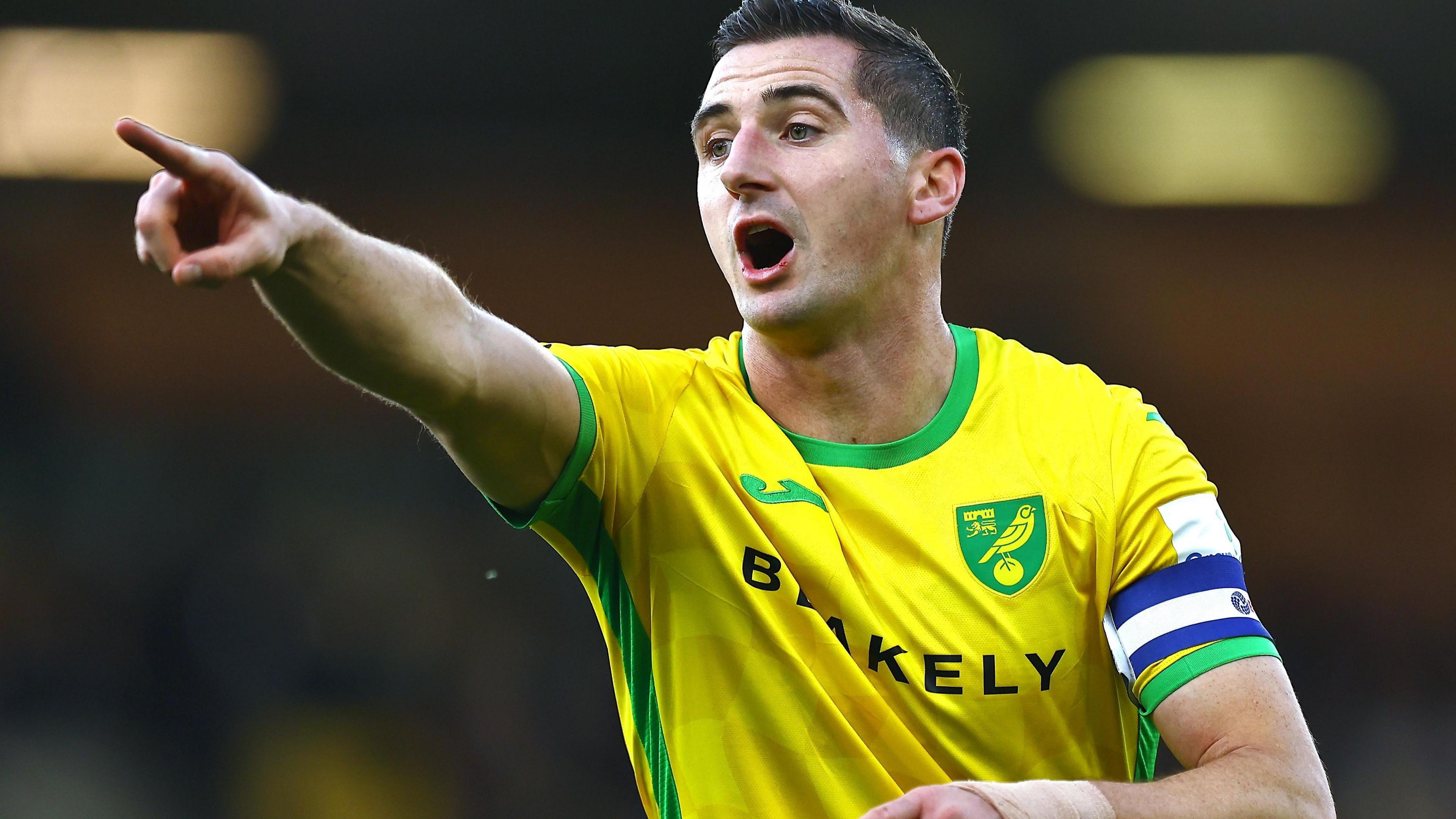 Norwich City captain Kenny McLean