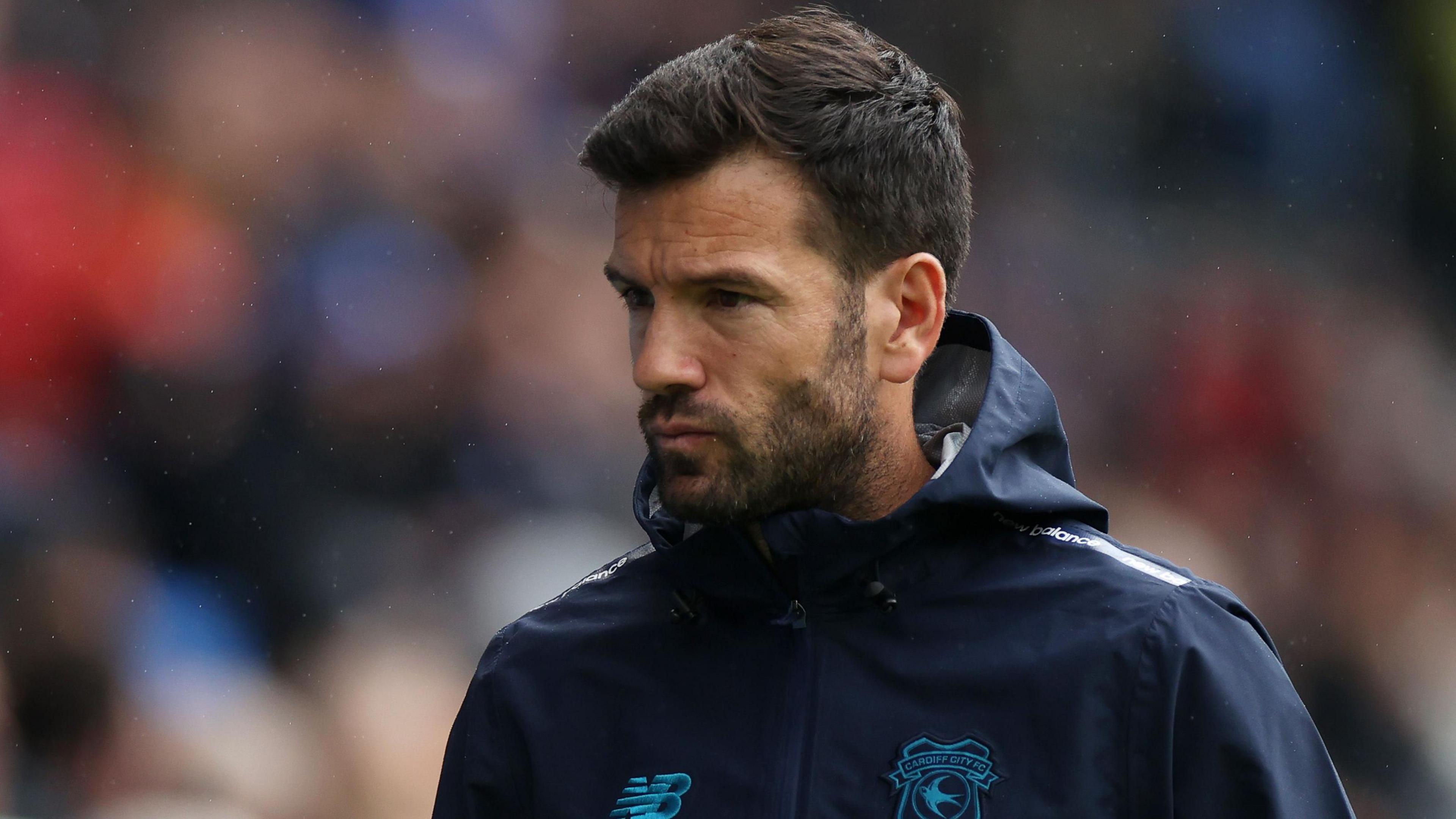 Brian Barry-Murphy on the touchline