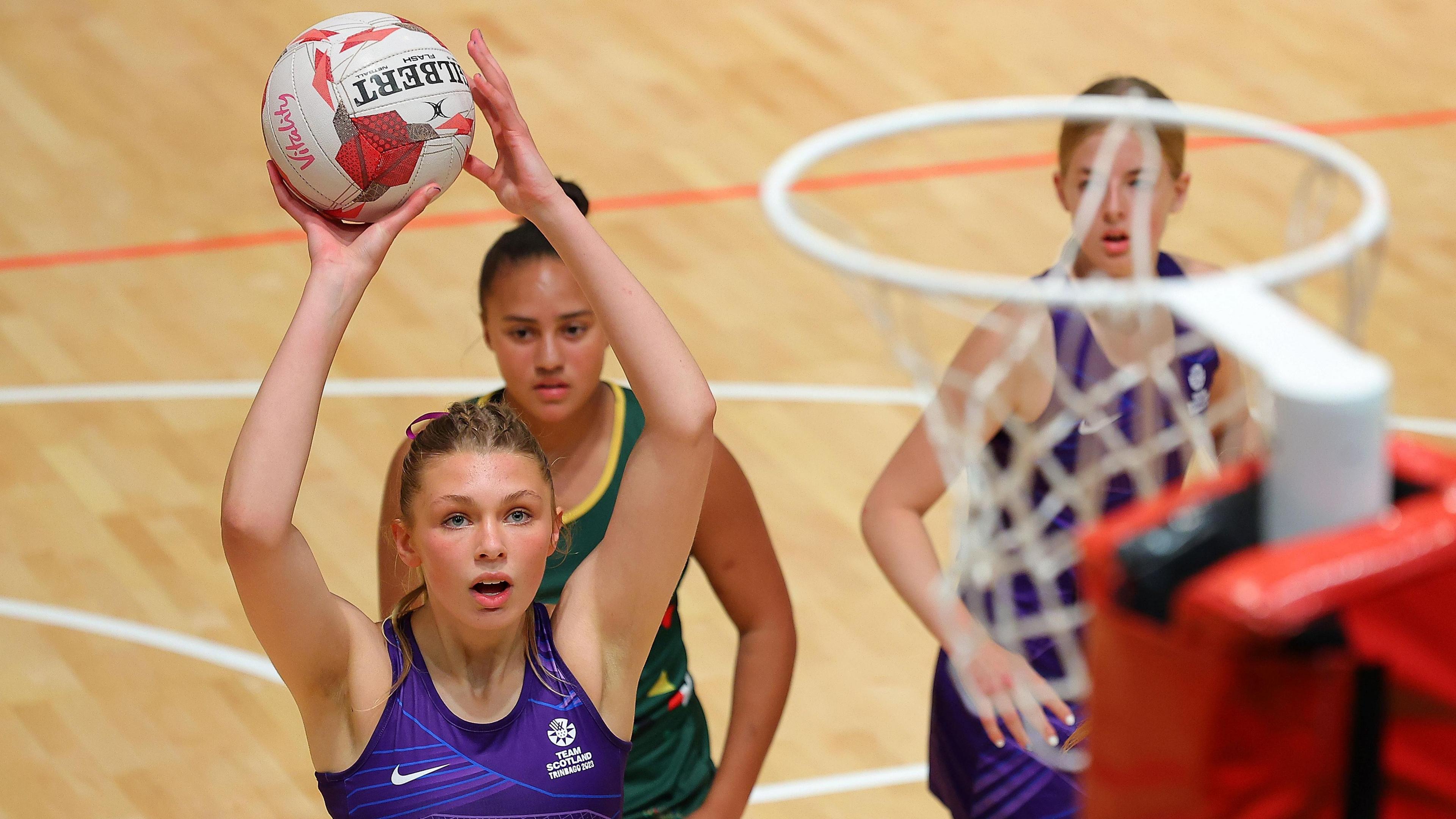 Heidi Dawson shoots for Scotland