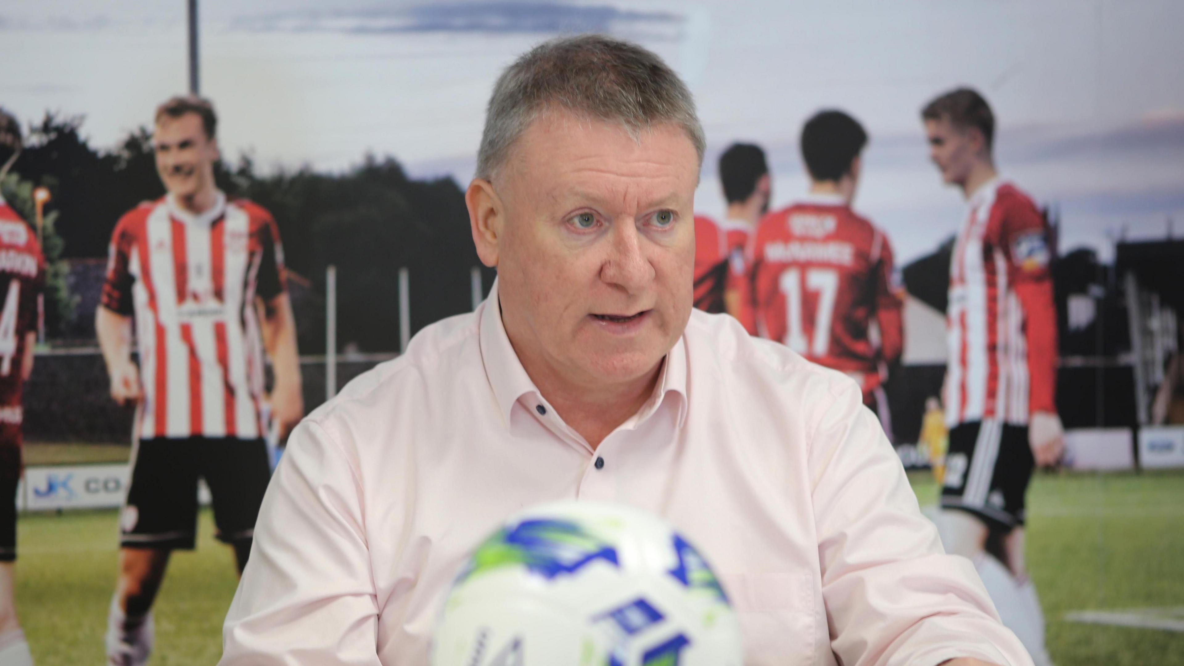 Derry City chairman Philip O'Doherty
