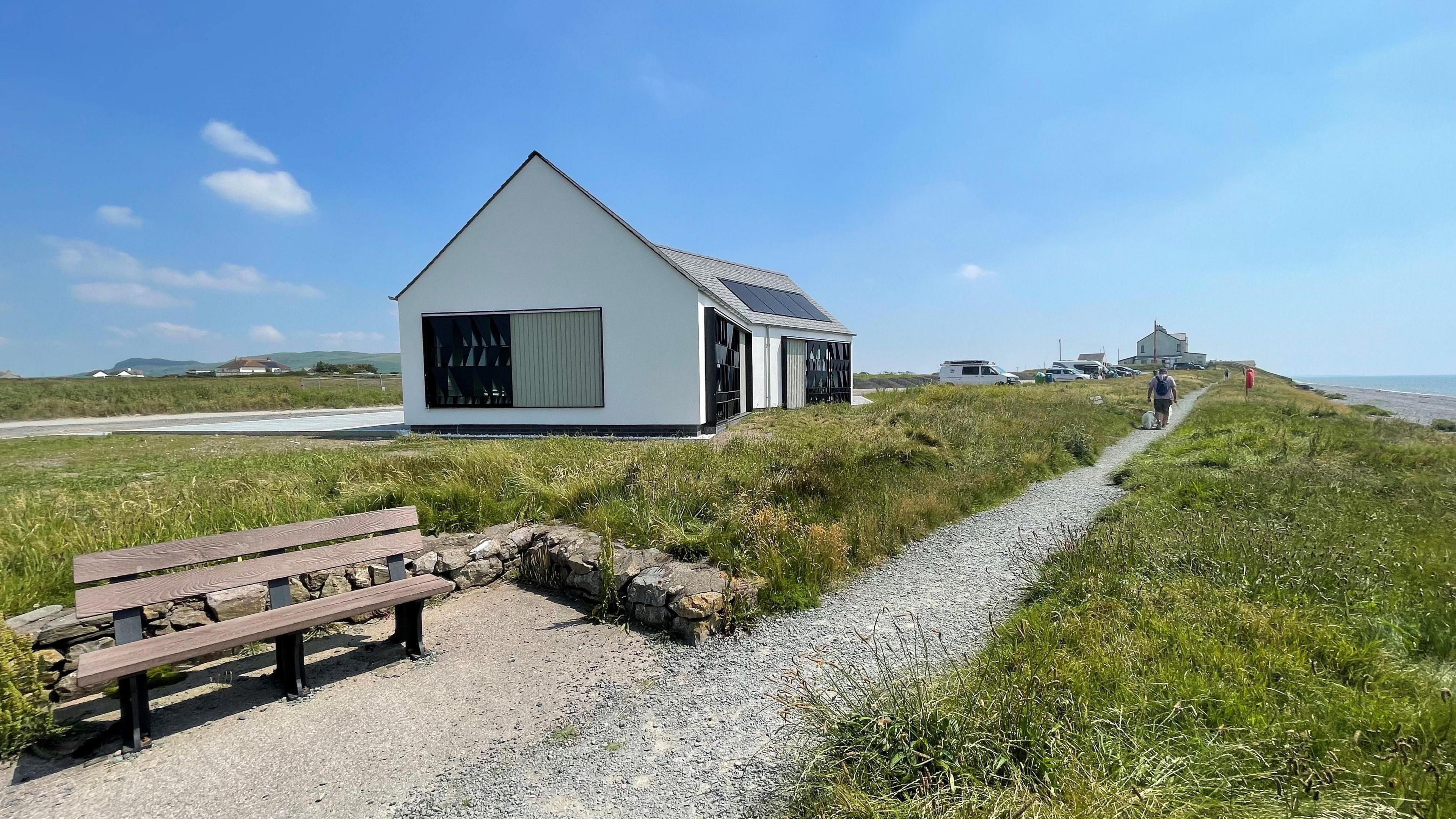 The new cafe in Silecroft