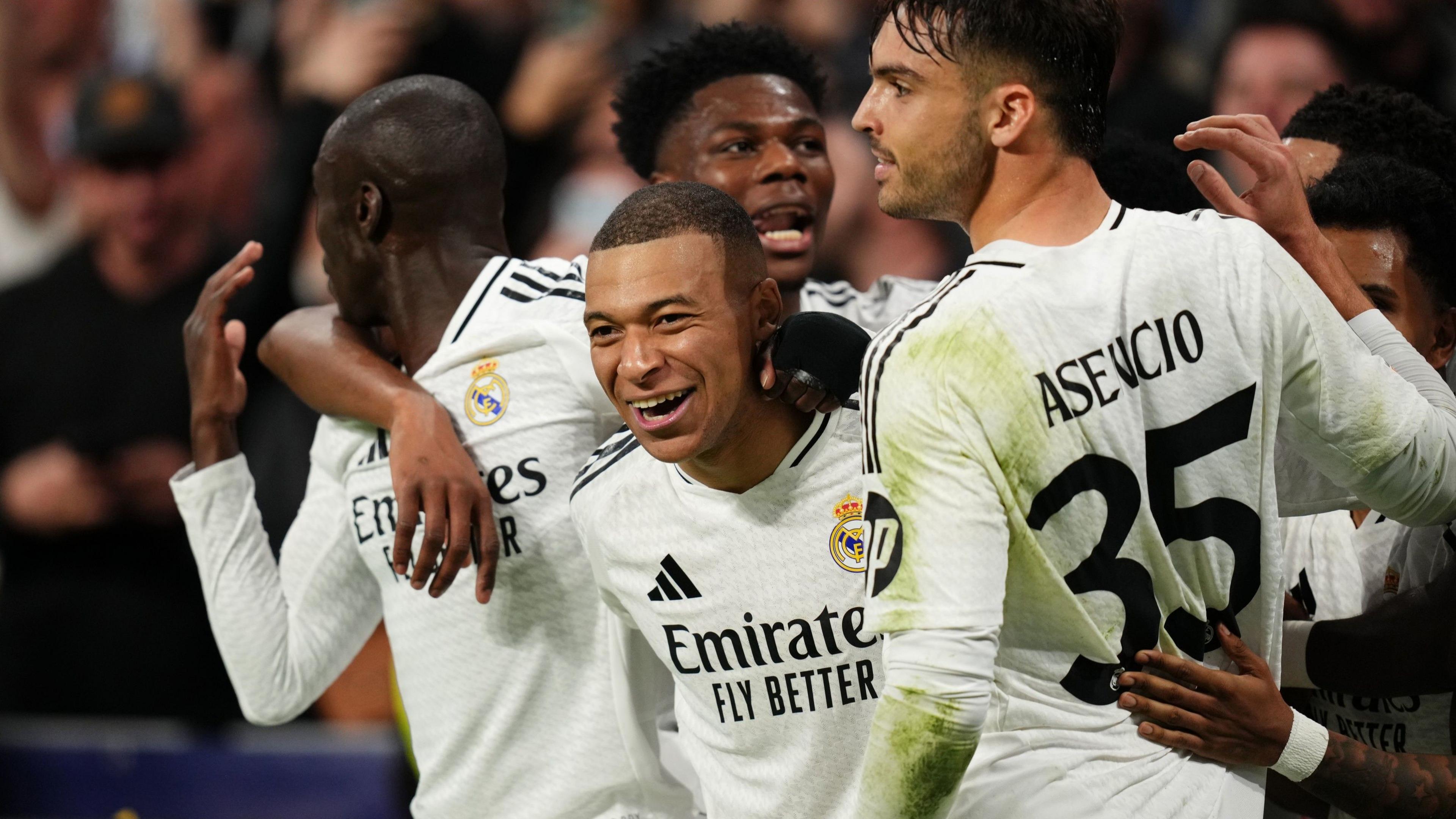 Real Madrid celebrate