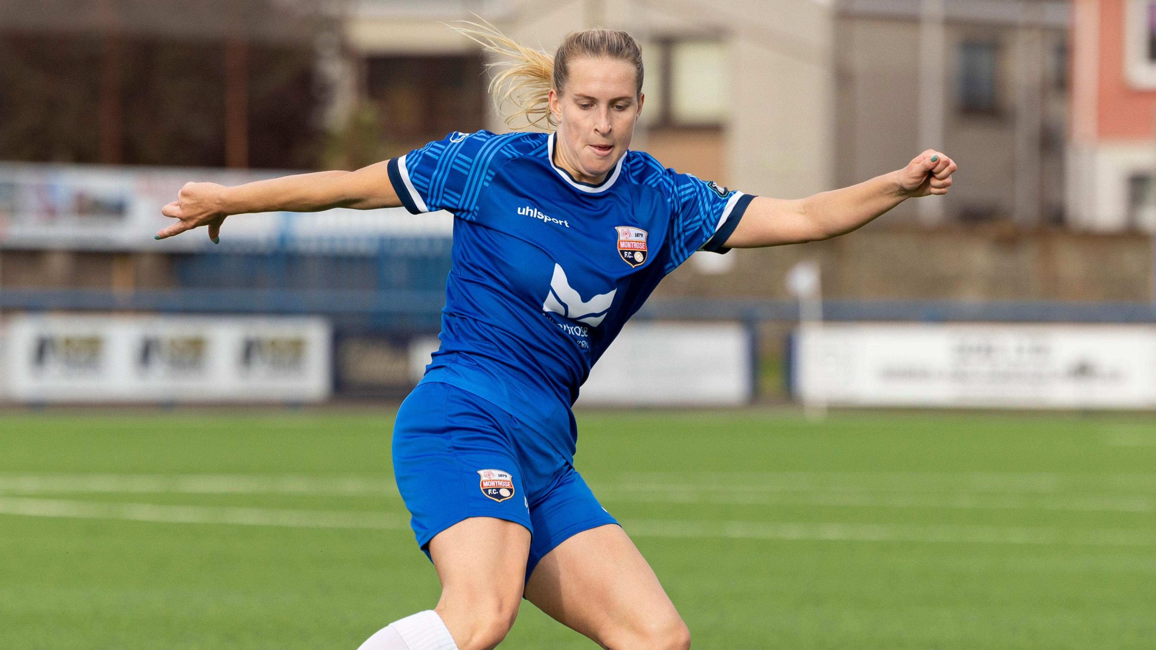 Georgia Carter scored the only goal of the game 