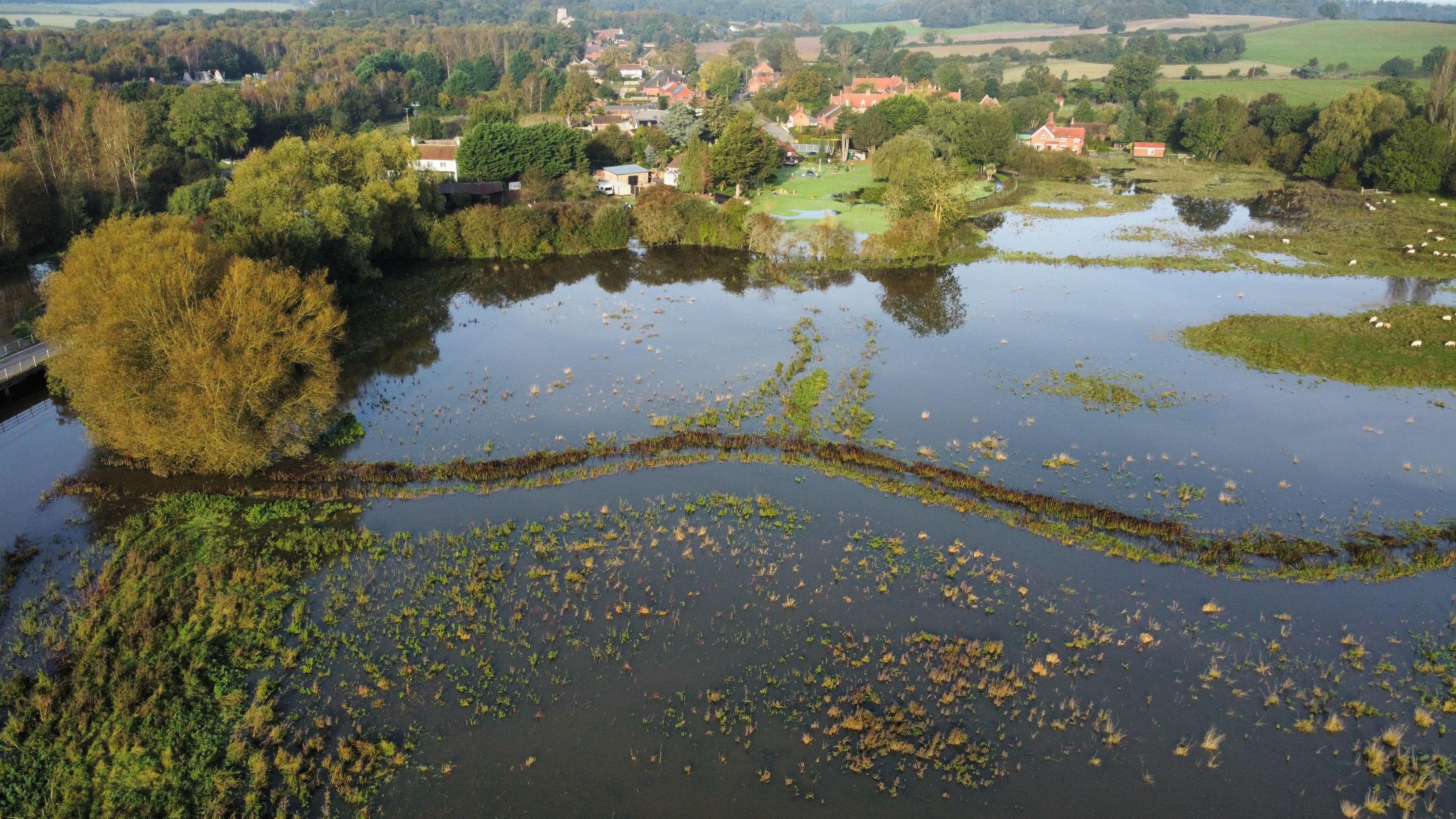 Wensum valley in Norfolk