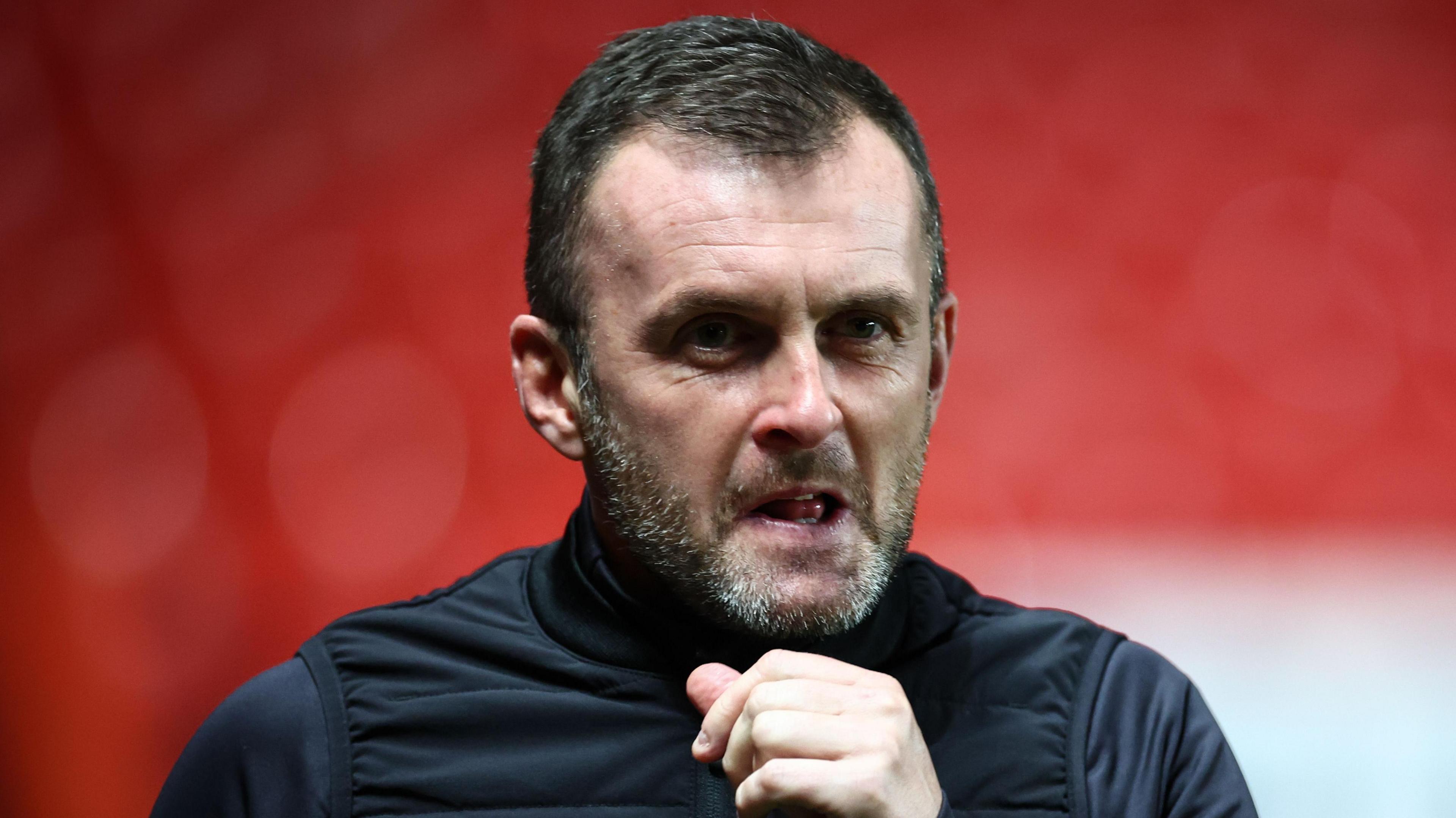 Charlton Athletic manager Nathan Jones