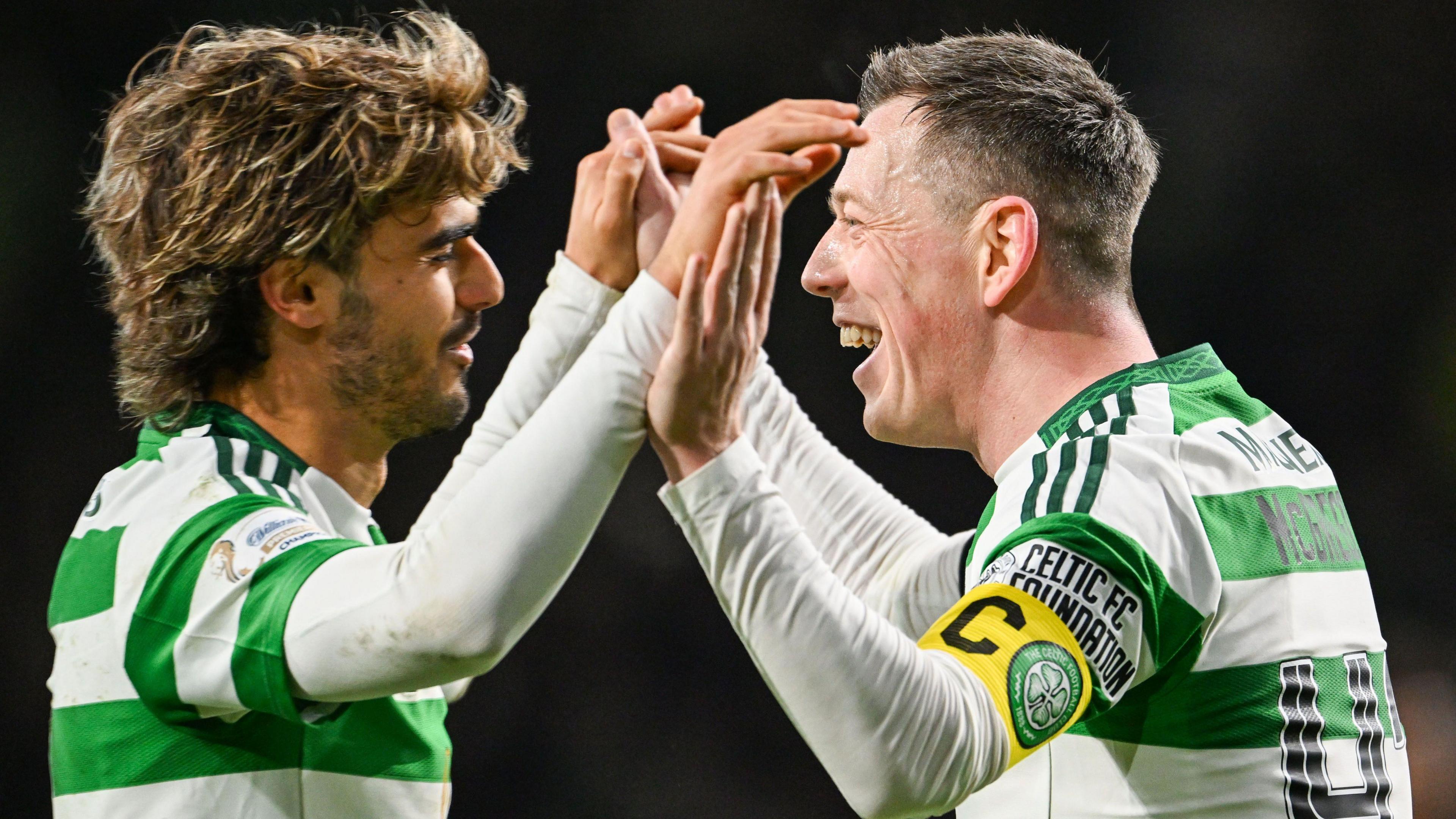 Jota and Callum McGregor