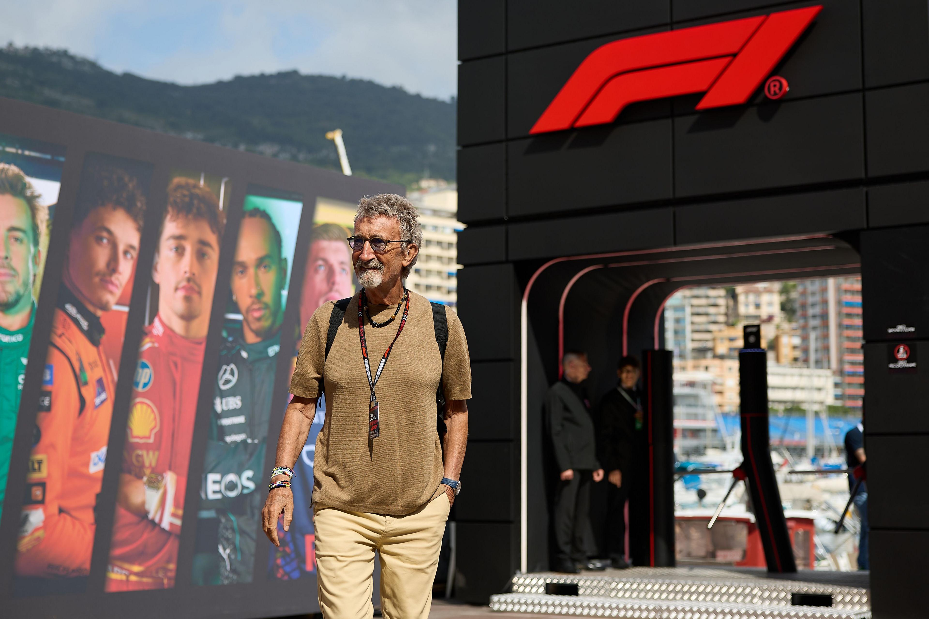 Eddie Jordan at the 2024 Monaco Grand Prix