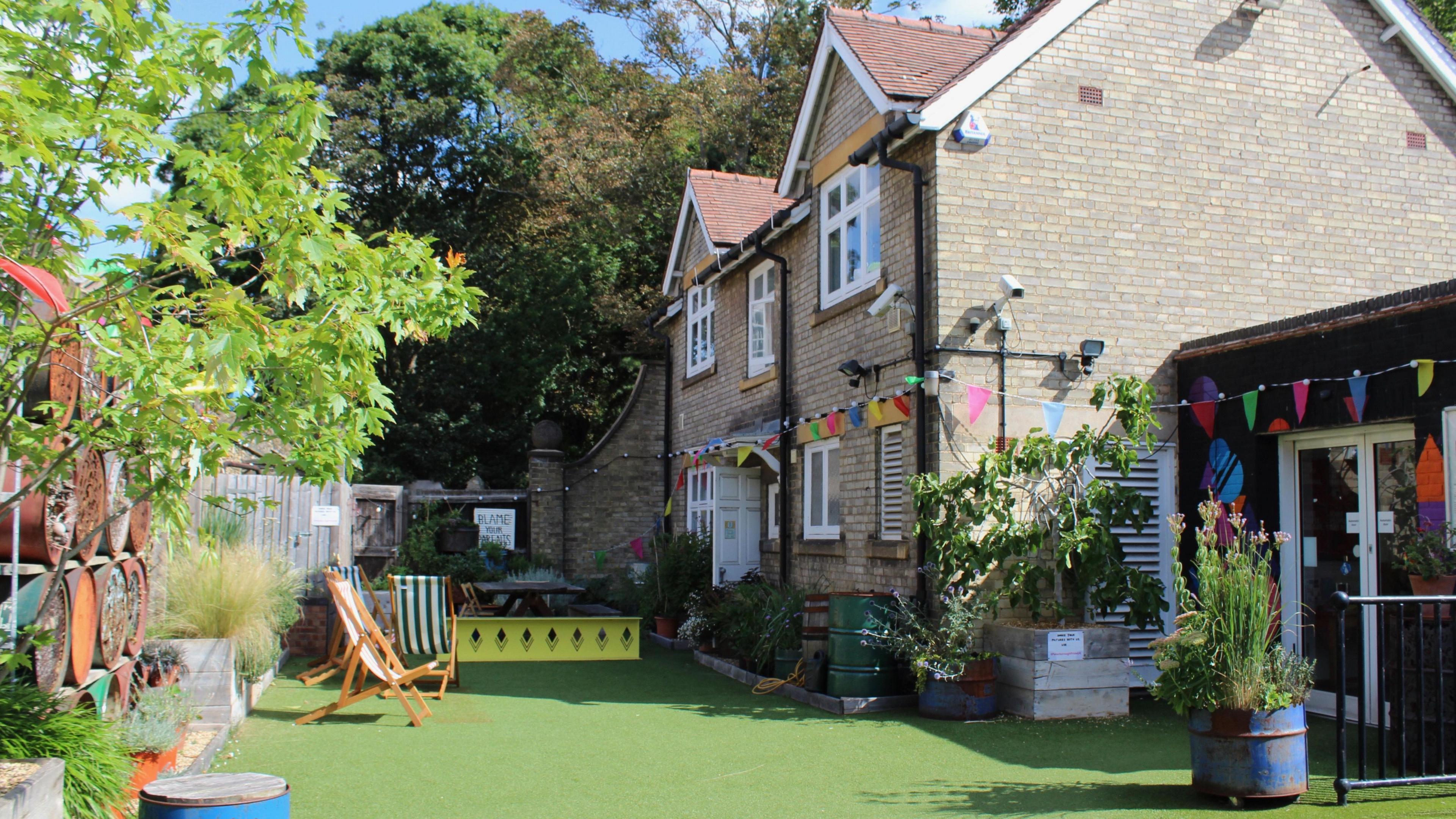 House and garden