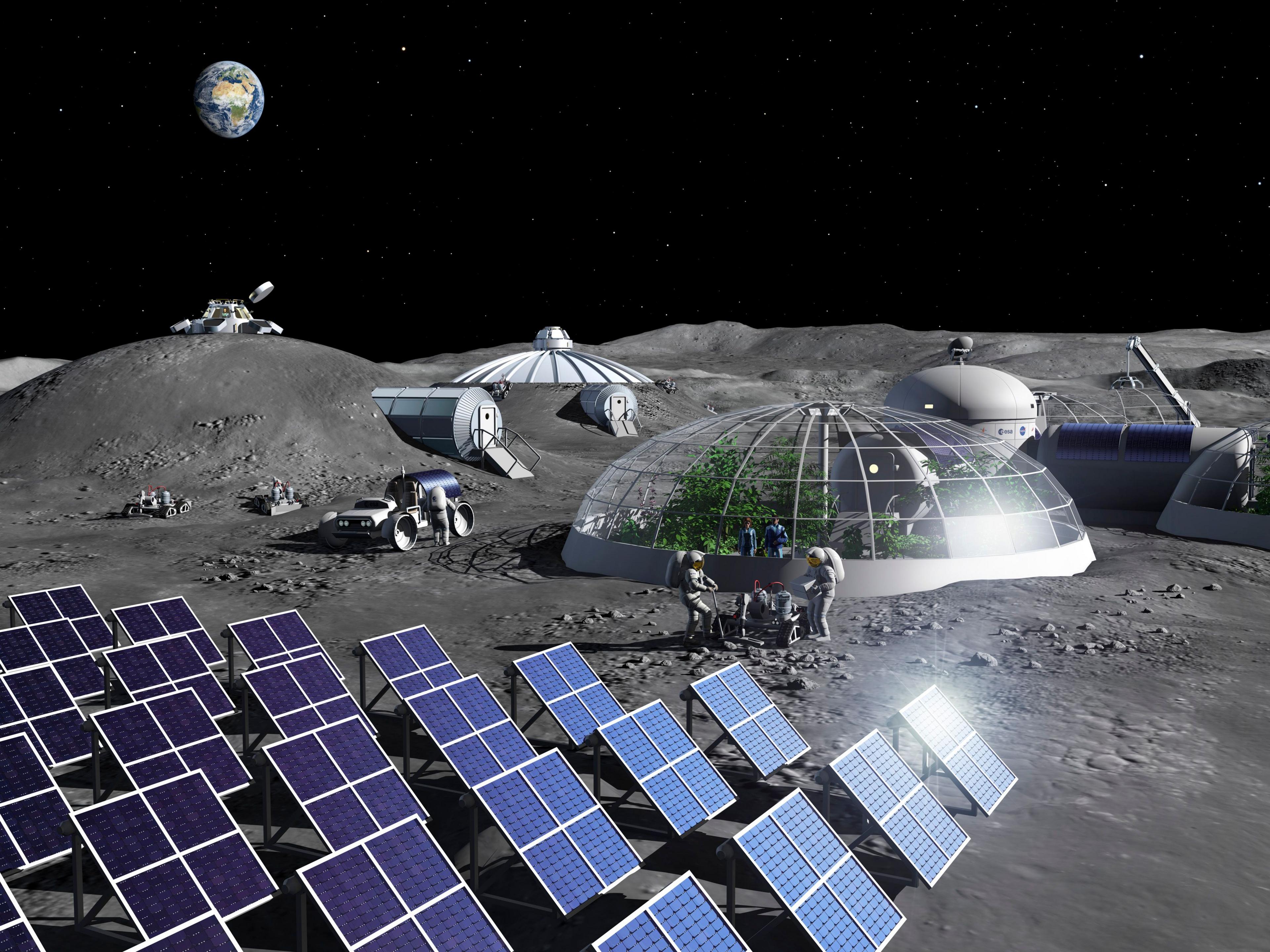 NASA планирует запустить постоянную базу на Луне к 2032 году