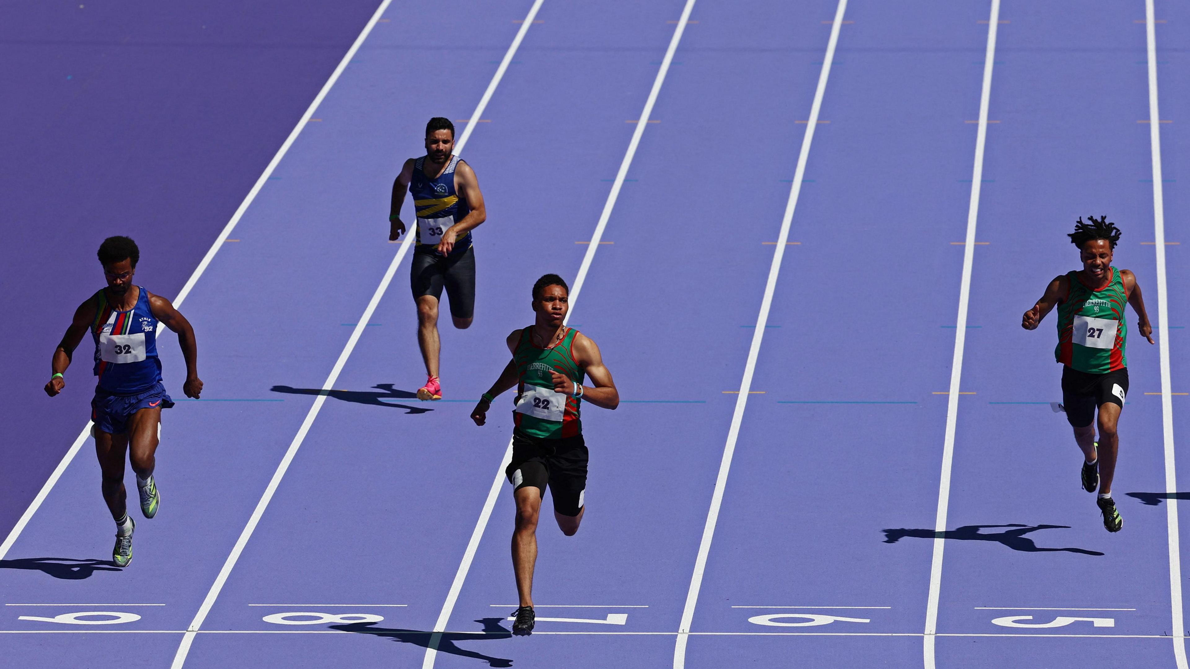 Paris 2024 holds Track and Field test event for the Olympics - Stade de France, Saint-Denis, France - June 25, 2024