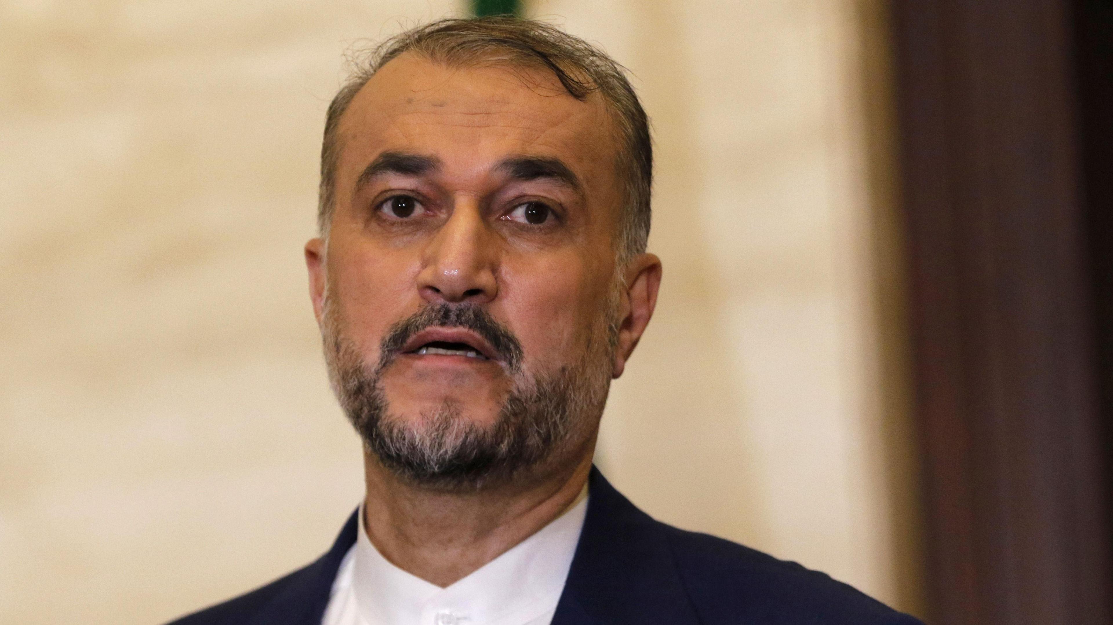 Iran’s foreign minister Hossein Amir-Abdollahian