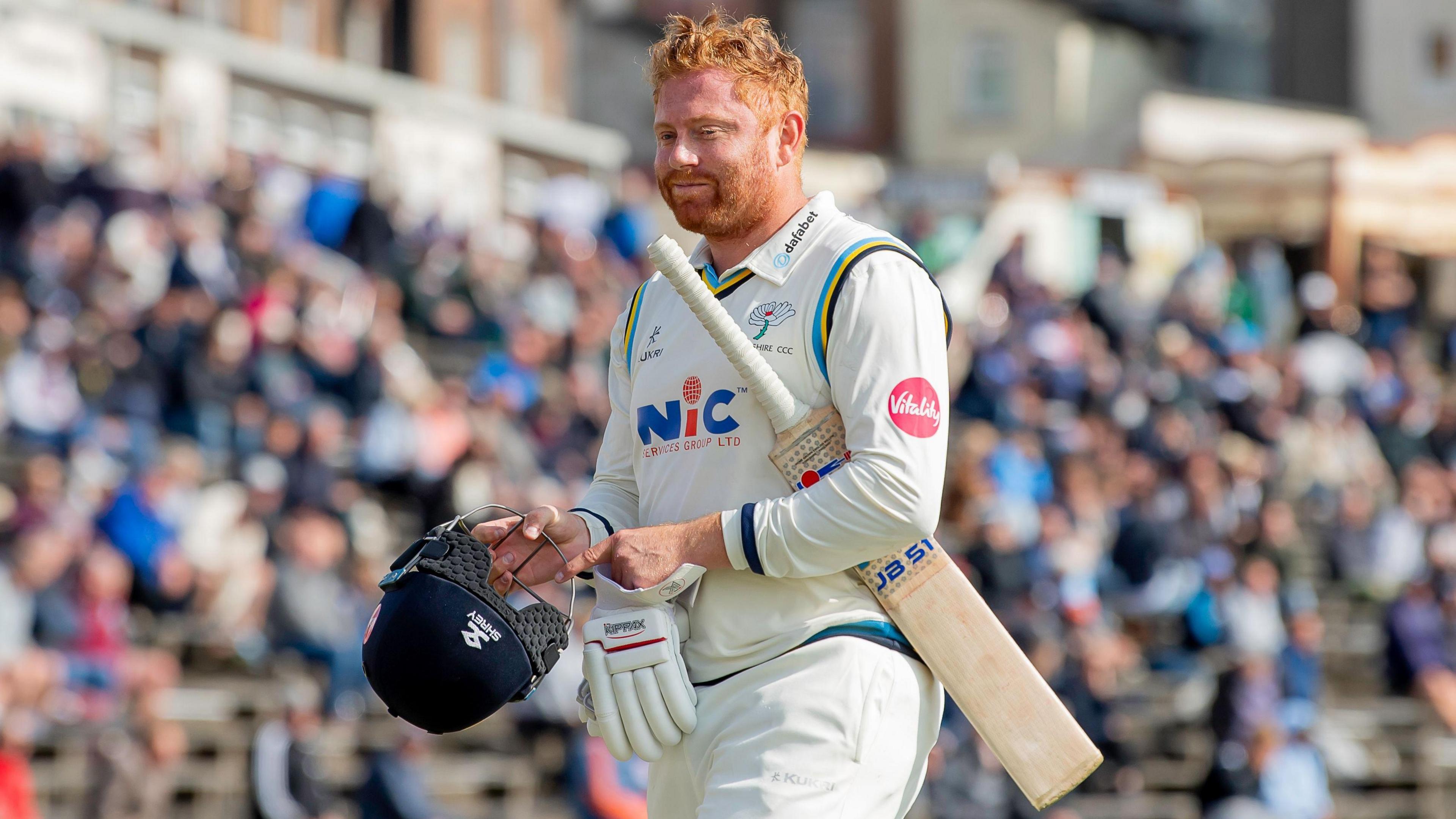 Jonny Bairstow's 57 at Scarborough was his first red-ball half-century for the Tykes since the 2018 Roses match at Old Trafford