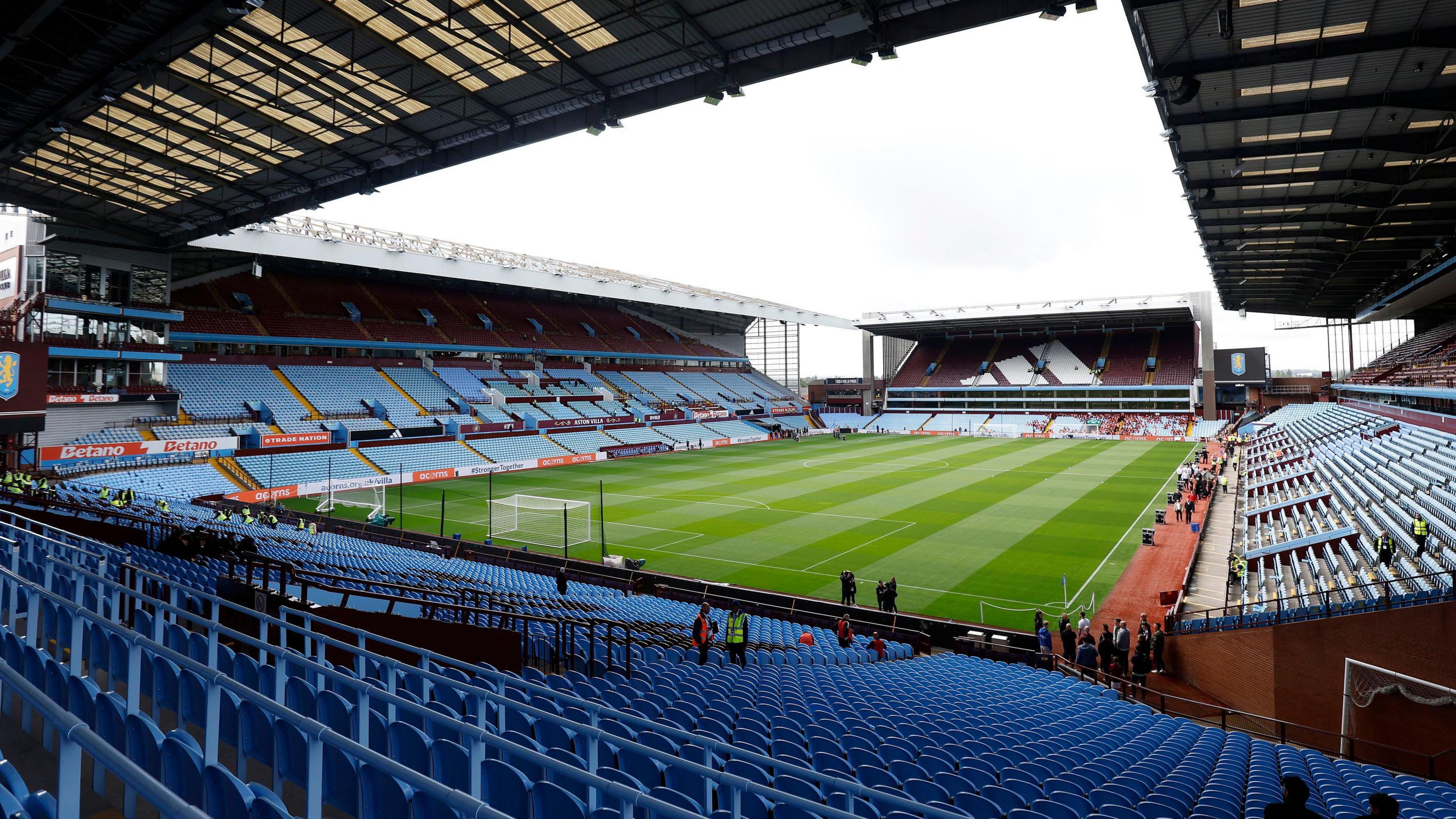 General view of Villa Park, home of Aston Villa