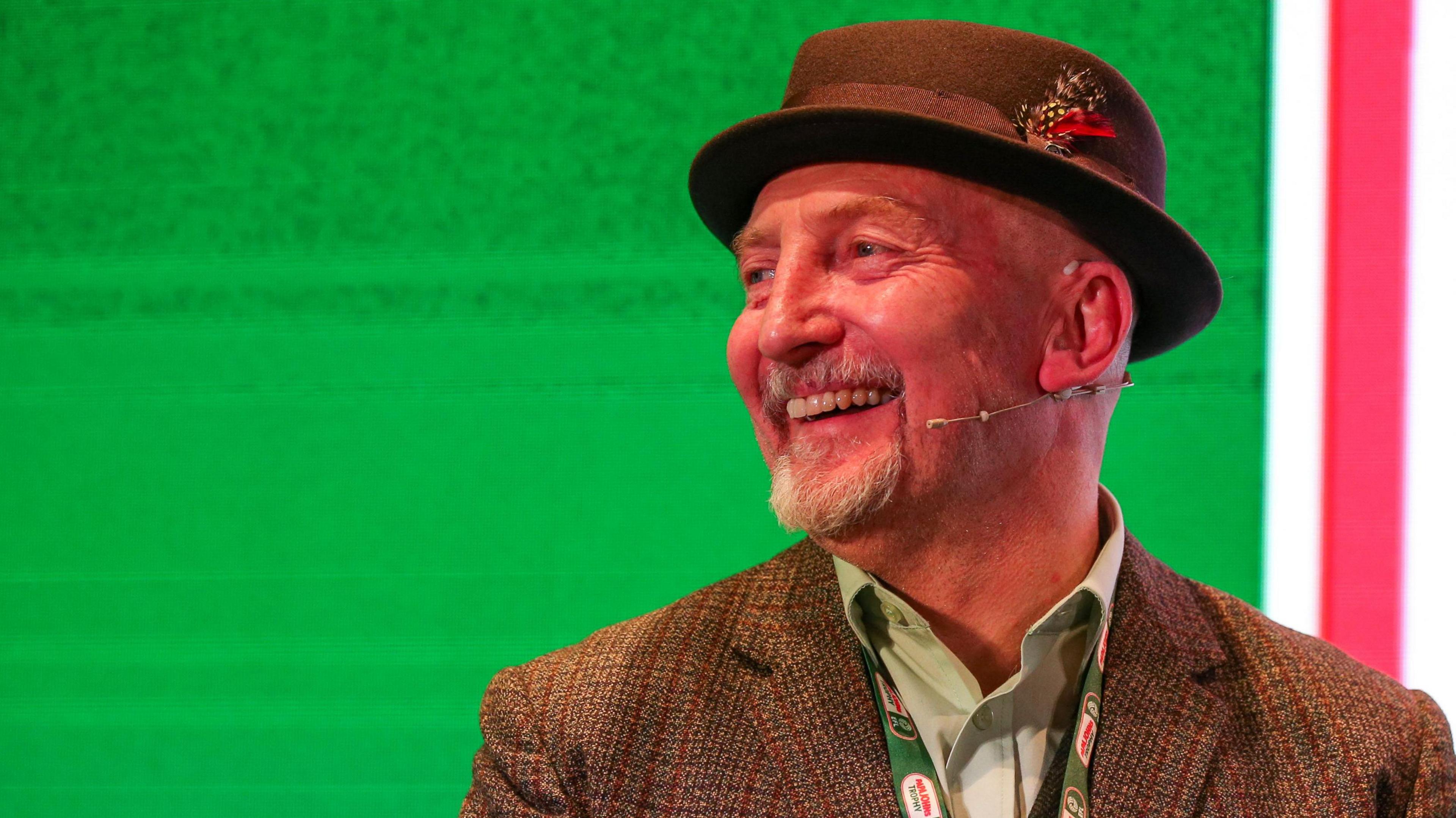 Ian Holloway, pictured at a Q&A held at Wembley in 2023.