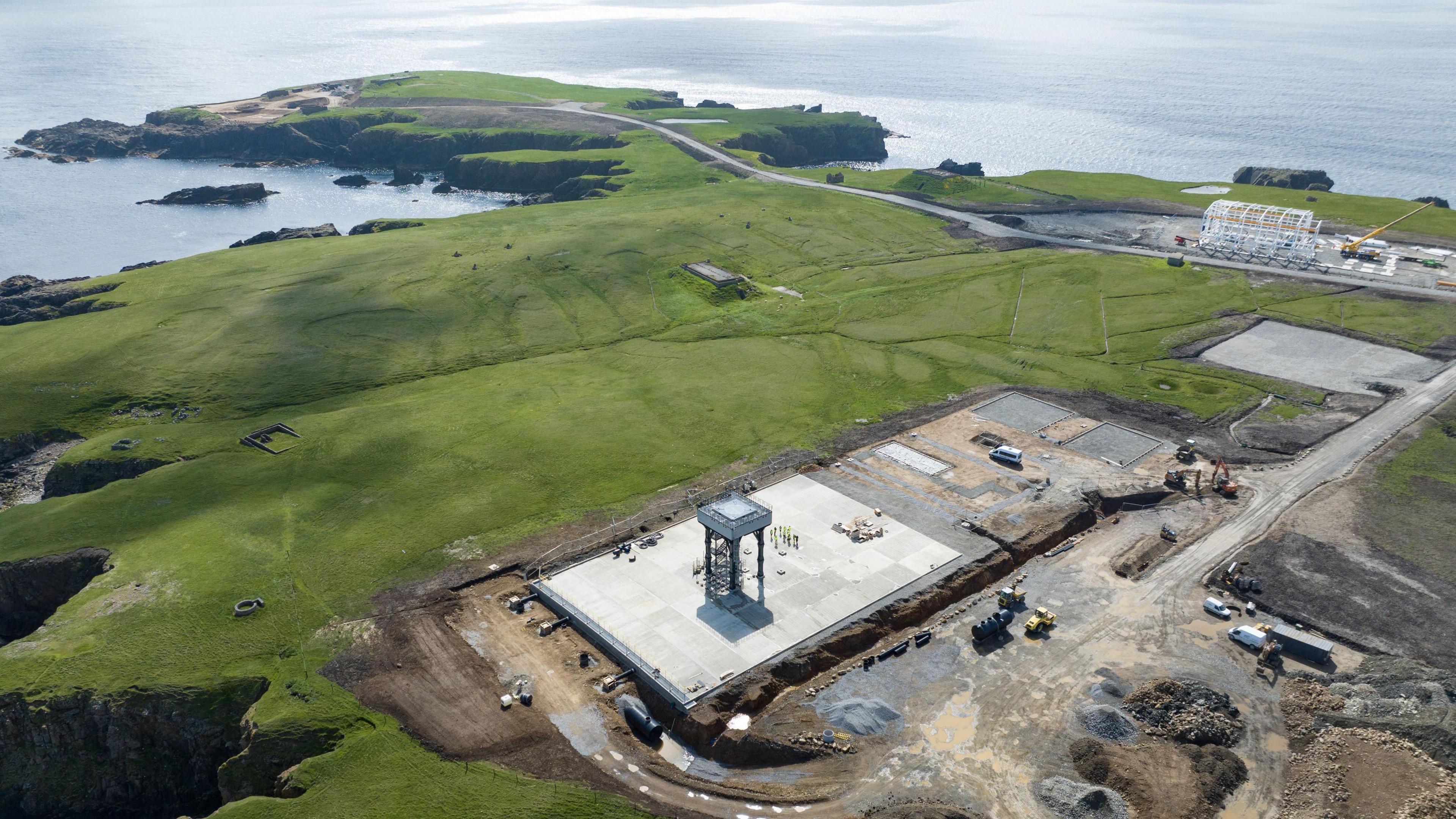 Saxavord spaceport in Scotland