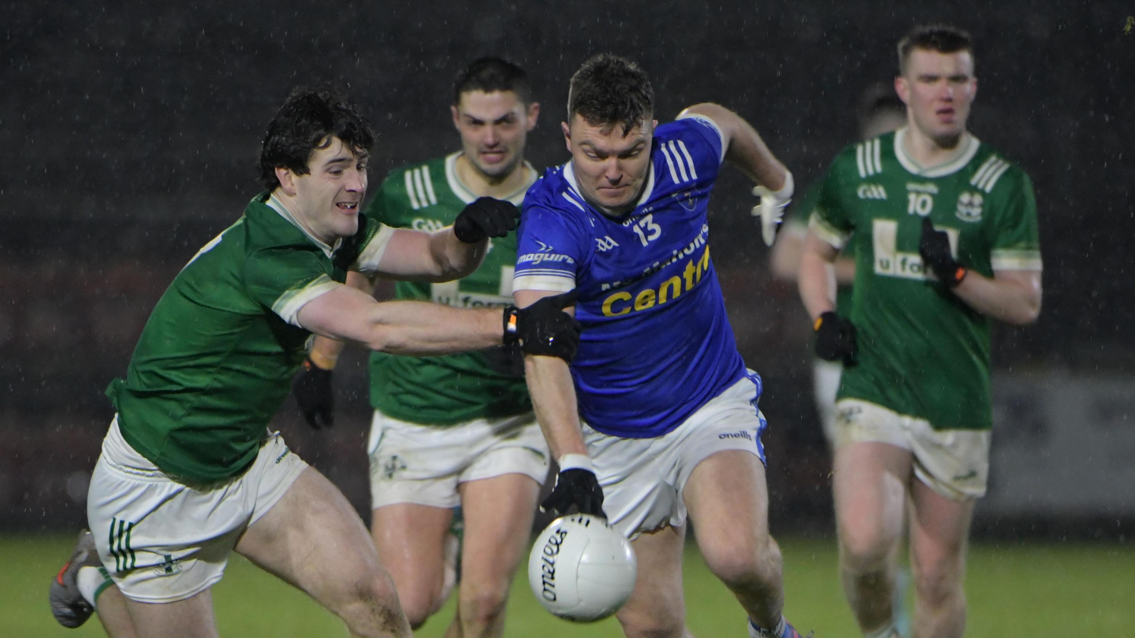 Action from Scotstown v Newbridge