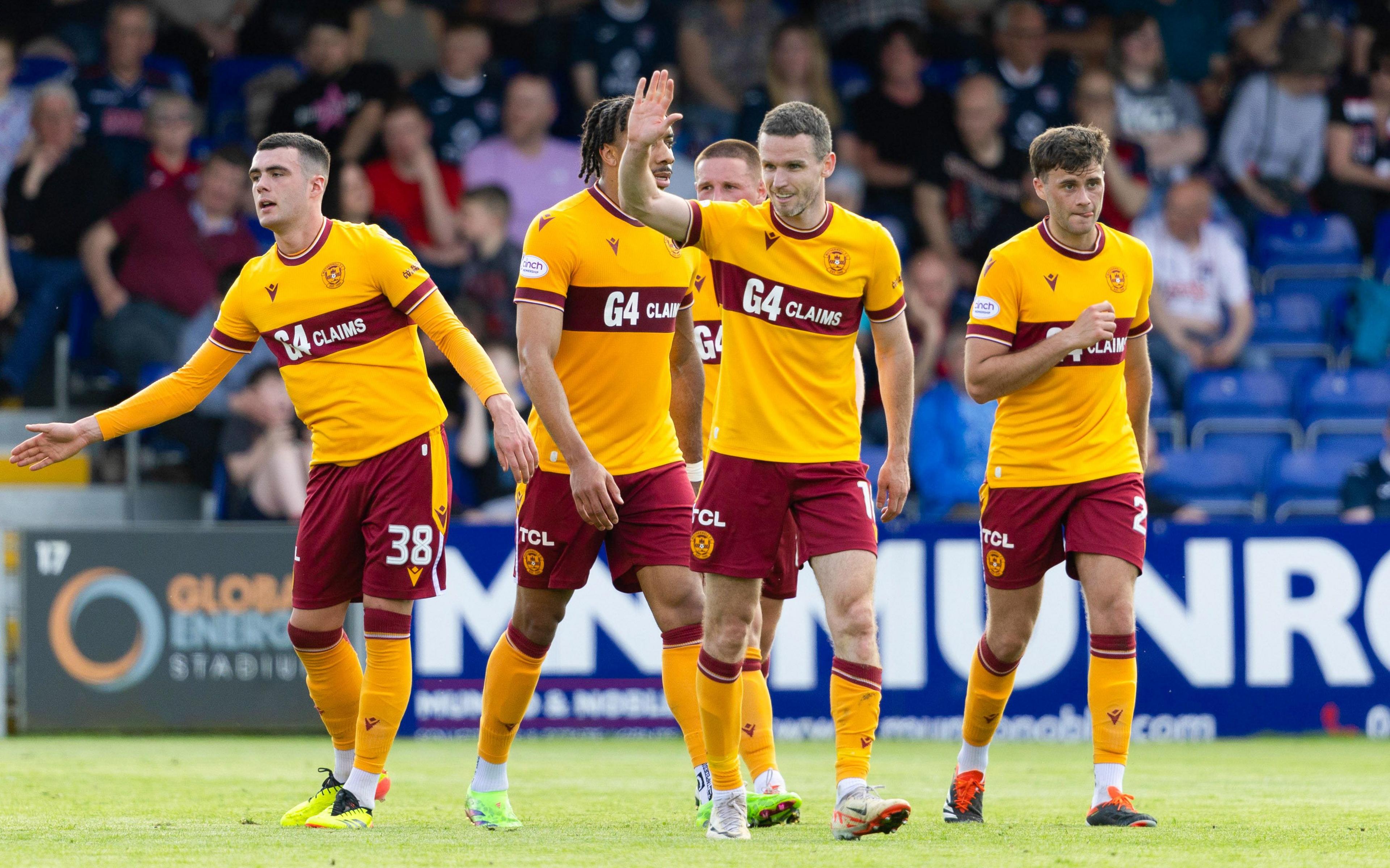 Motherwell celebrate