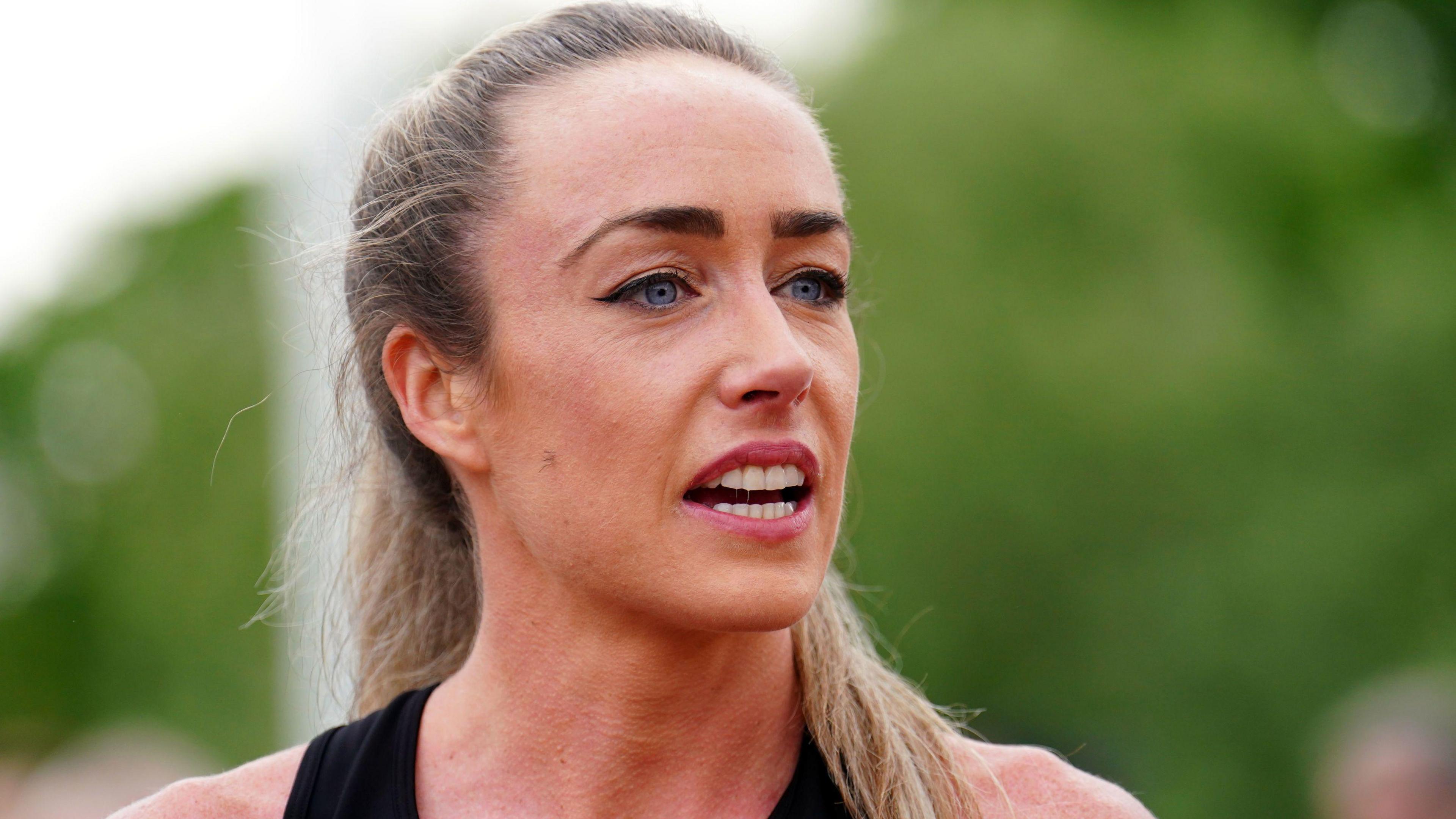 Commonwealth 10,000m champion Eilish McColgan after winning the London 10k in September