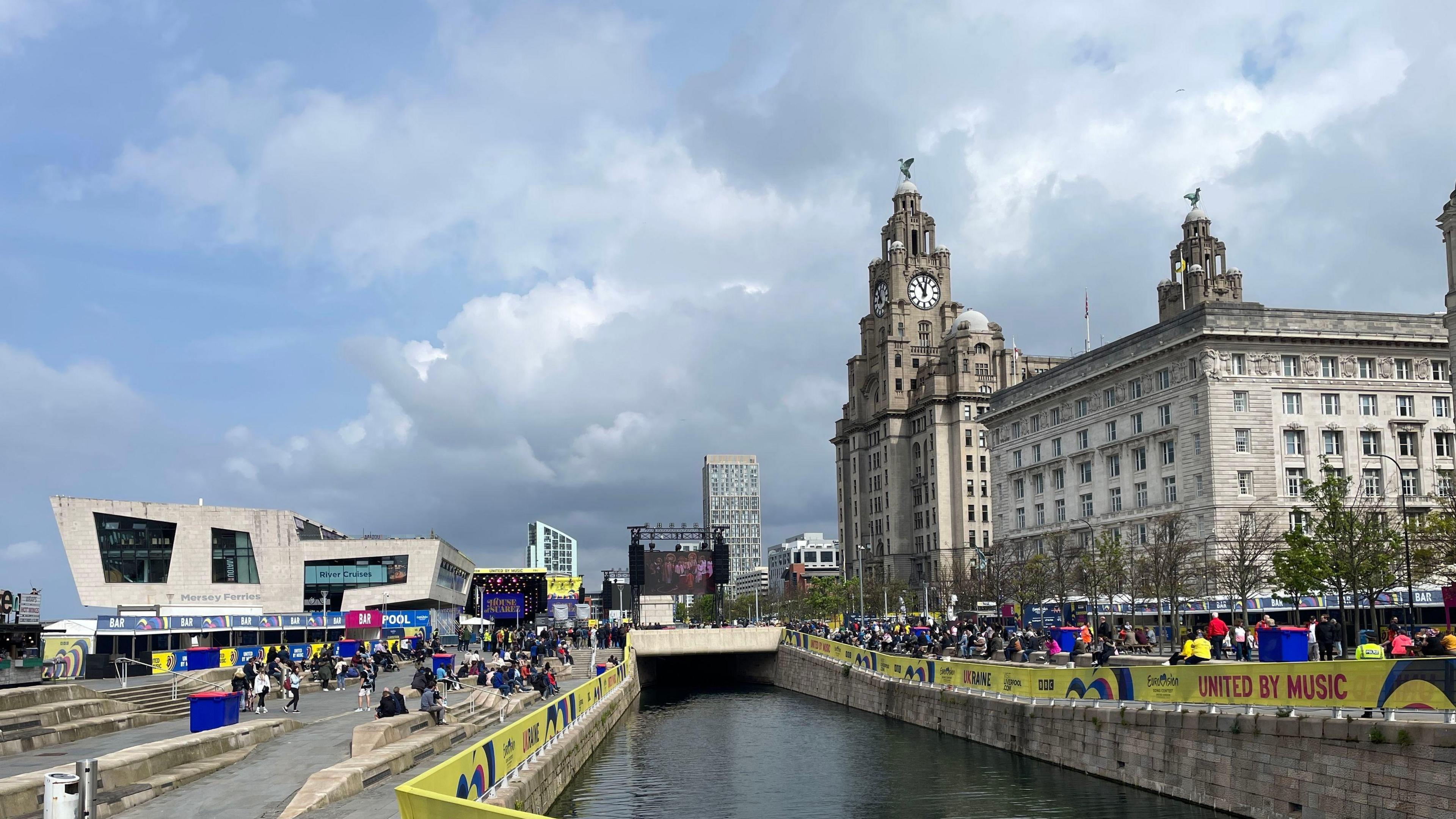 Liverpool Pier Head buildings