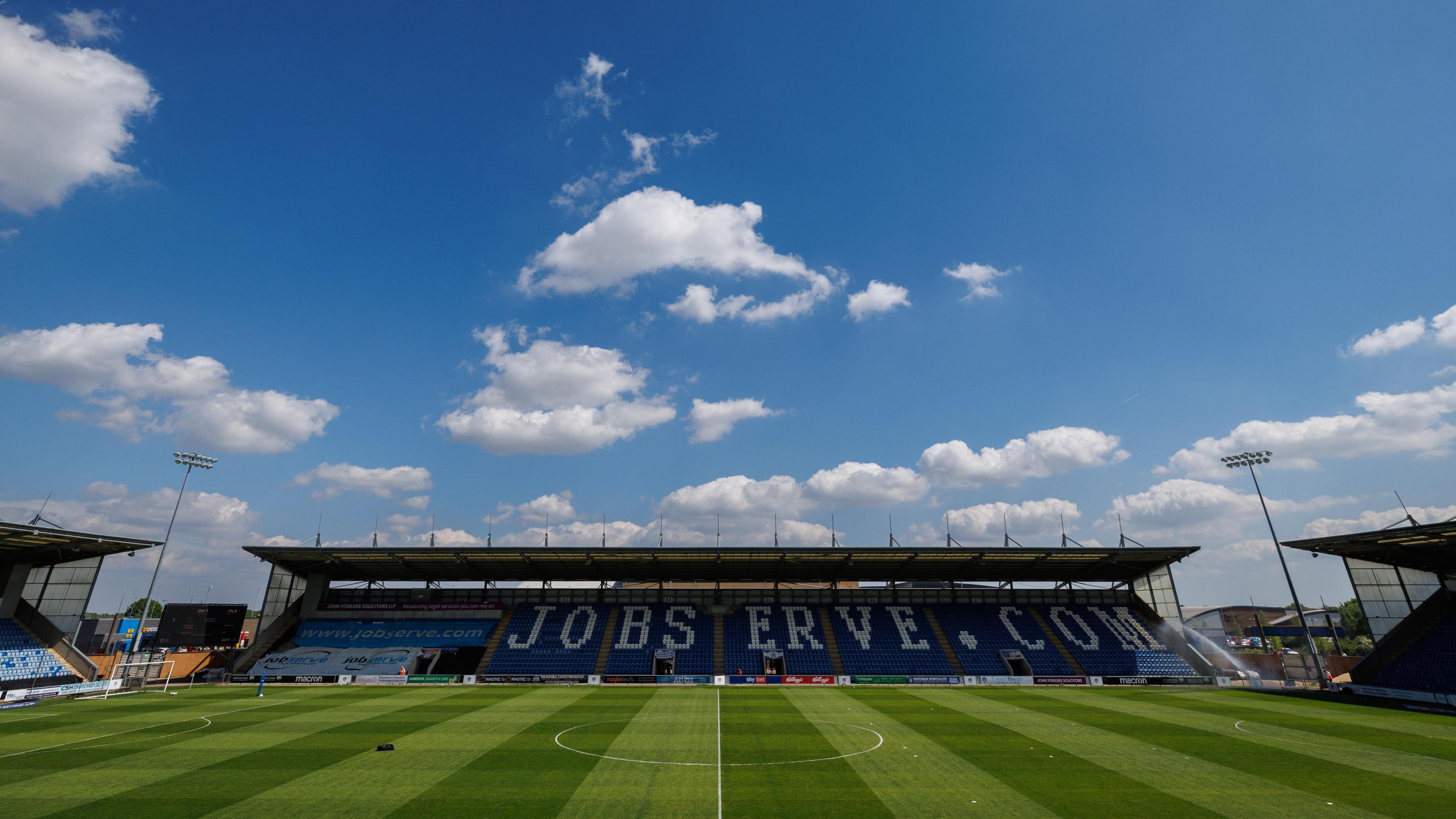 Colchester United's JobServe Community Stadium