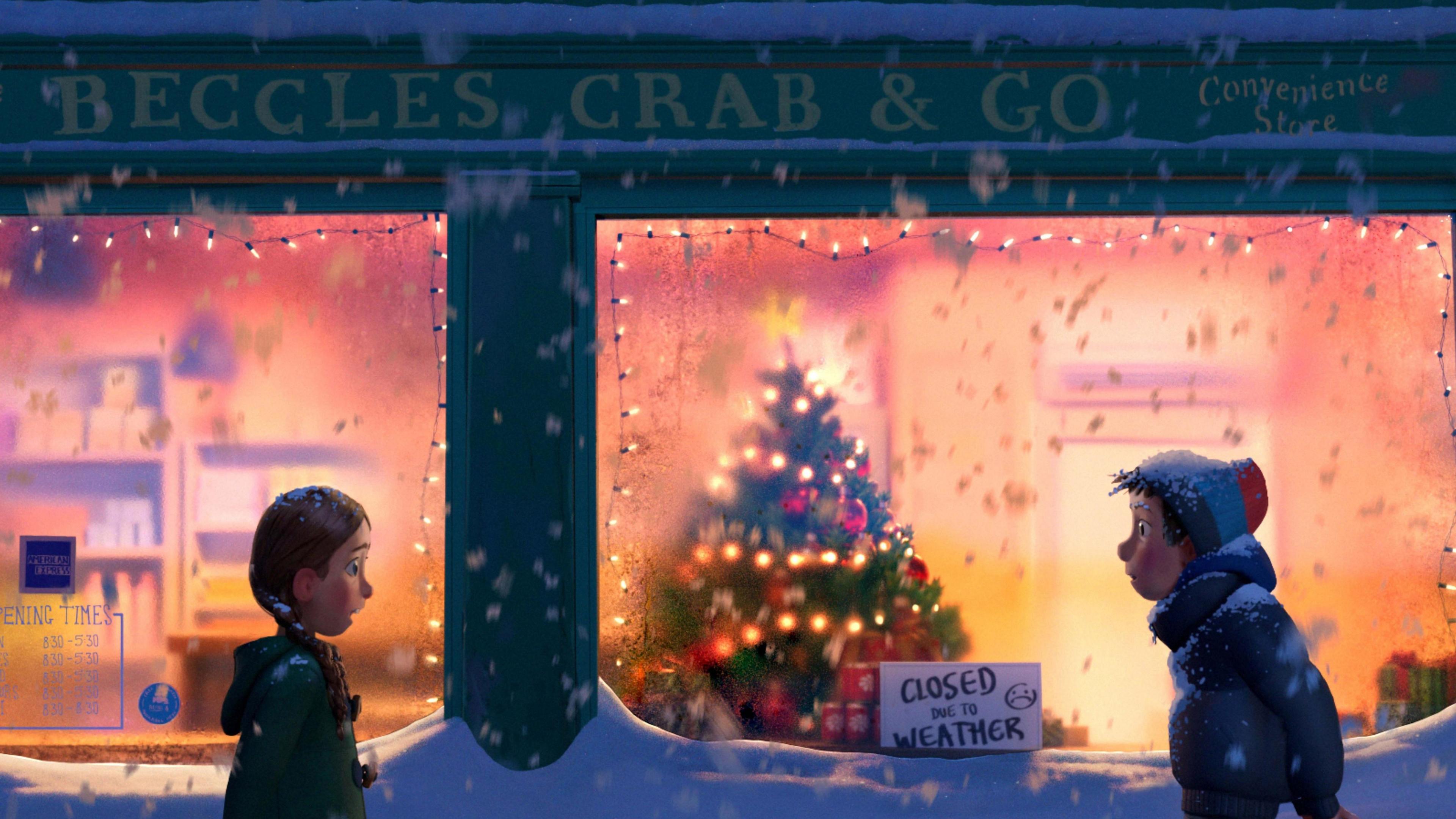 A scene from the new animated Christmas film That Christmas