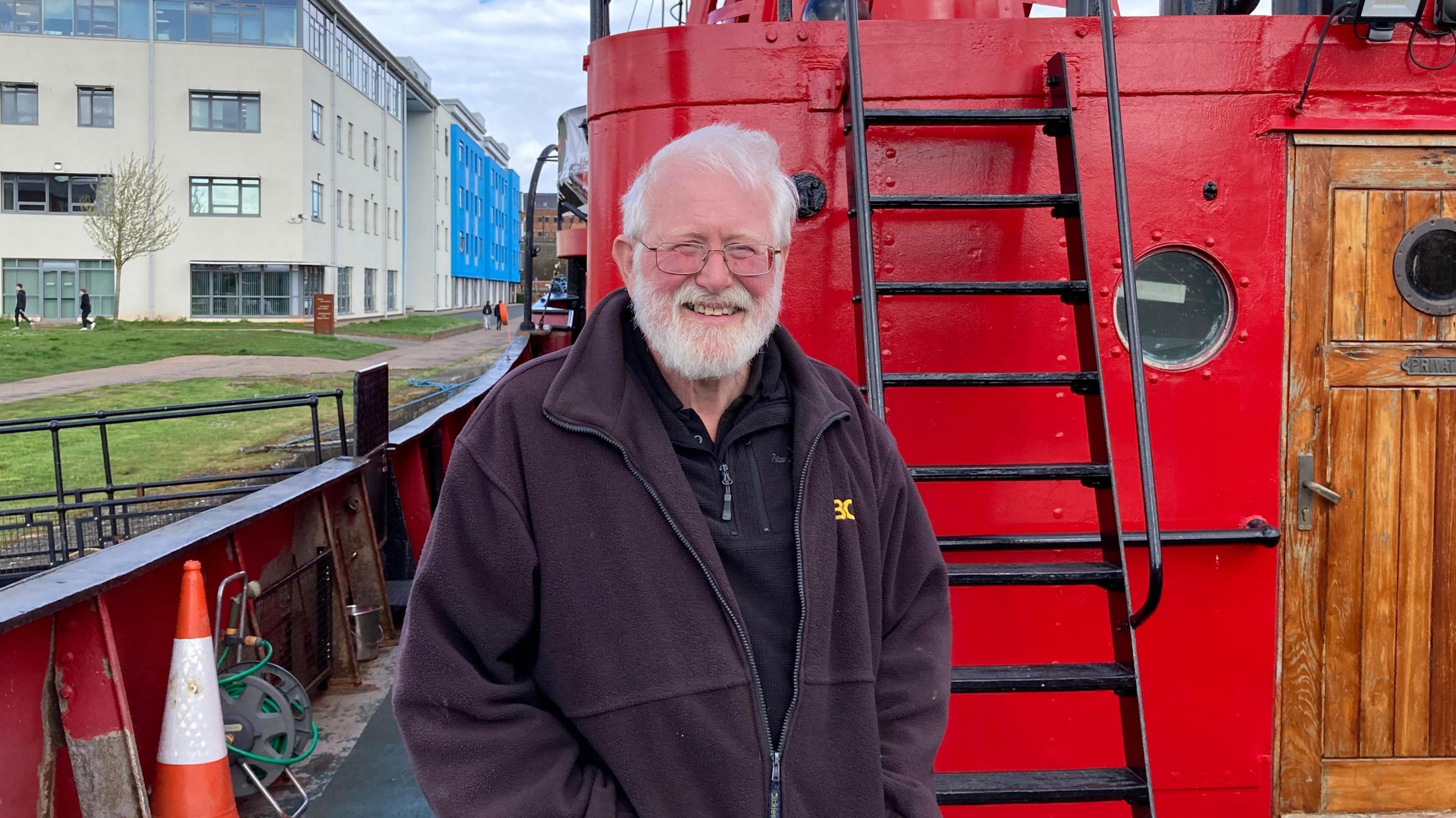 Colin Brooks is the owner of the Sula Lightship