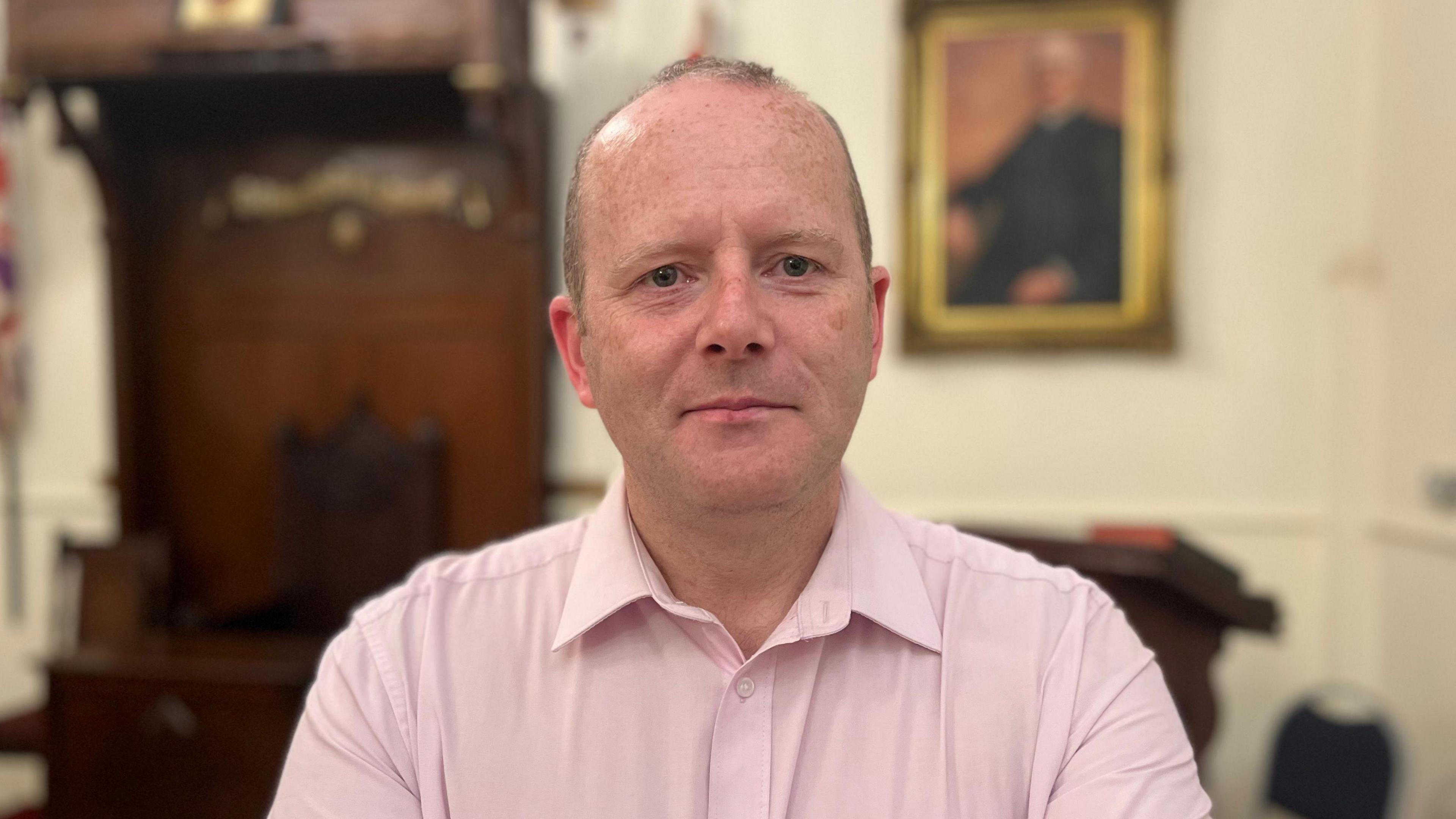 TUV deputy leader Ron McDowell