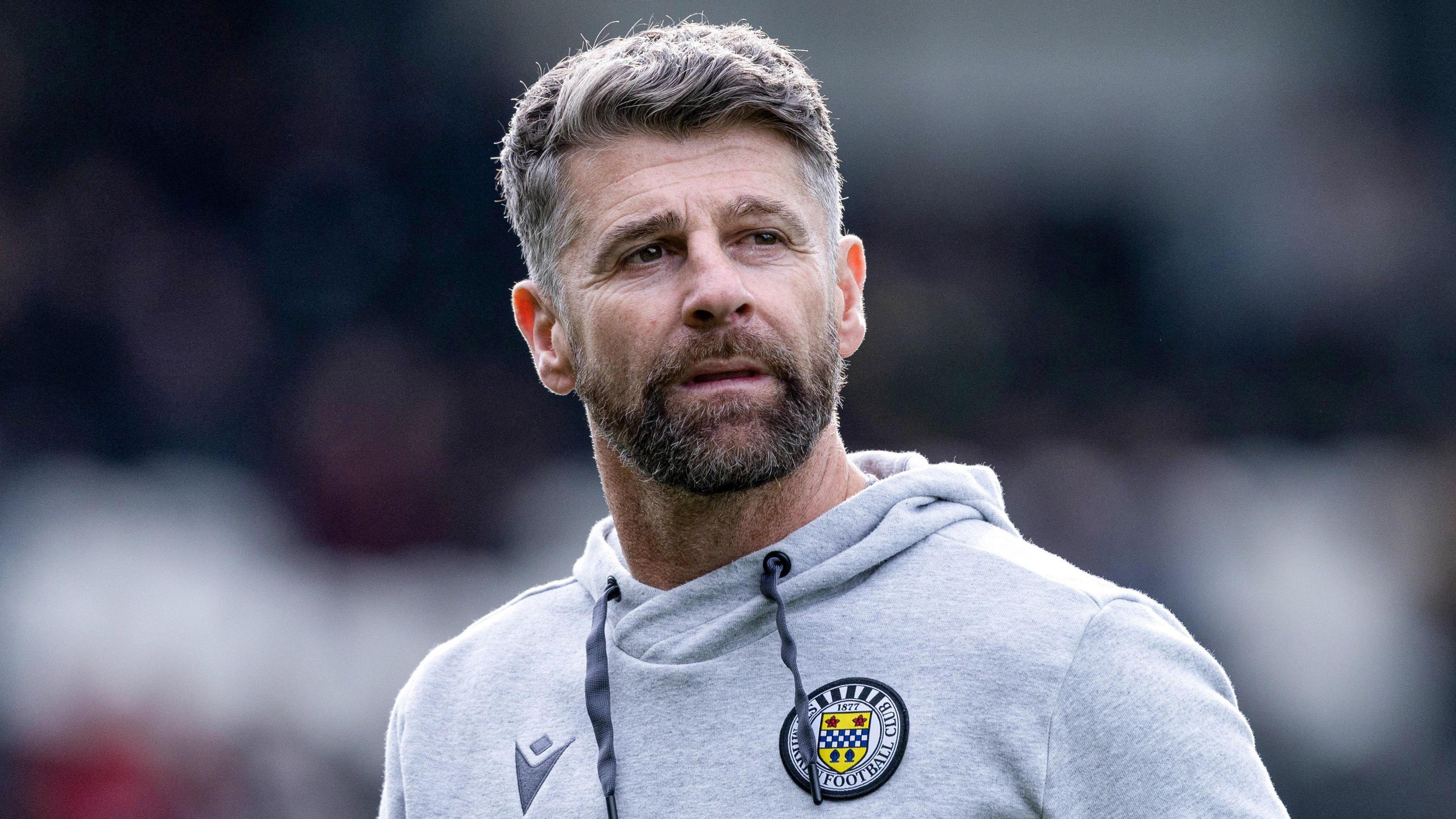 St Mirren manager Stephen Robinson