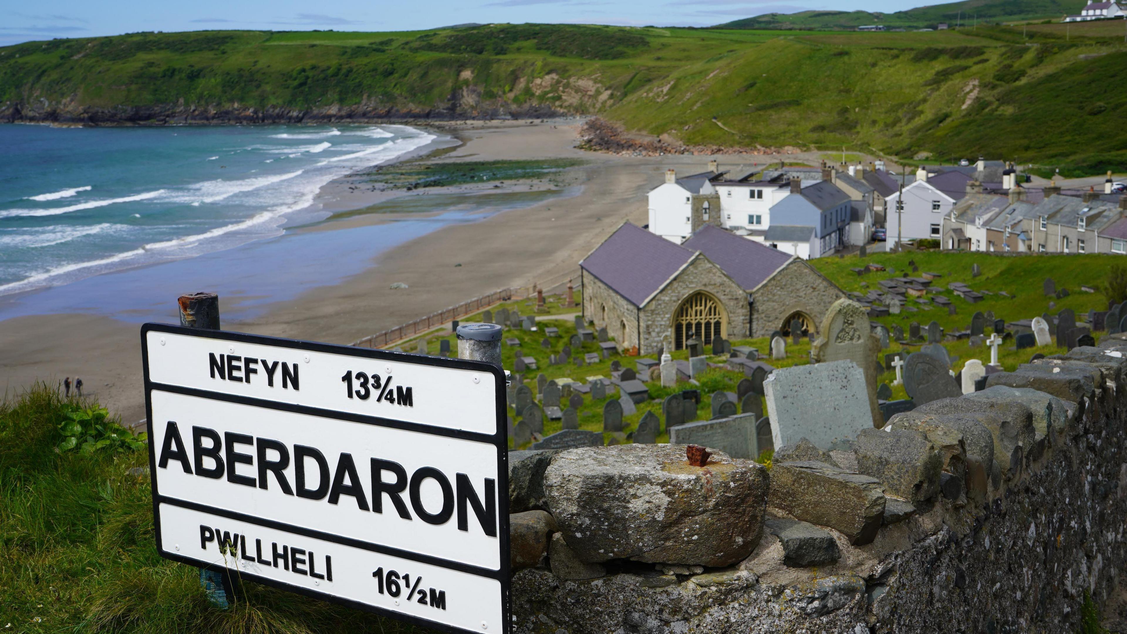 Arwydd aberdaron