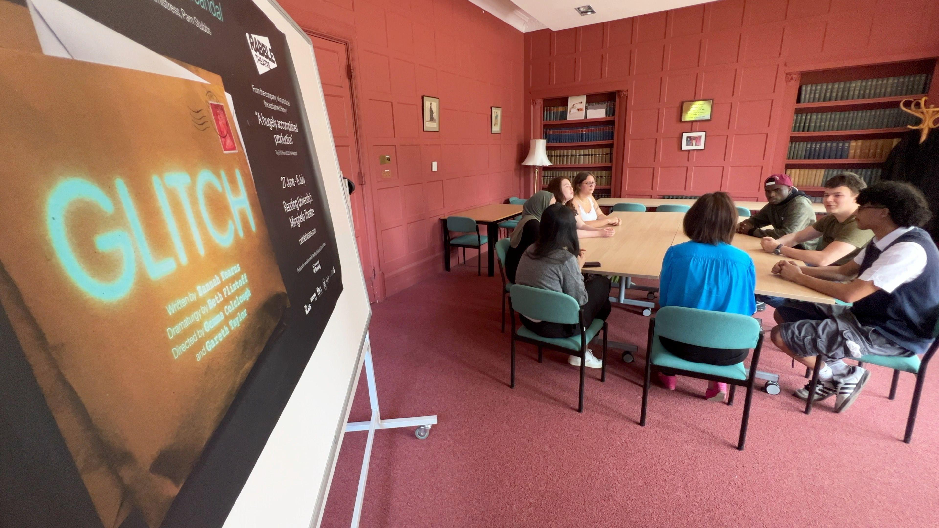 A seminar at the University of Reading which commissioned the play