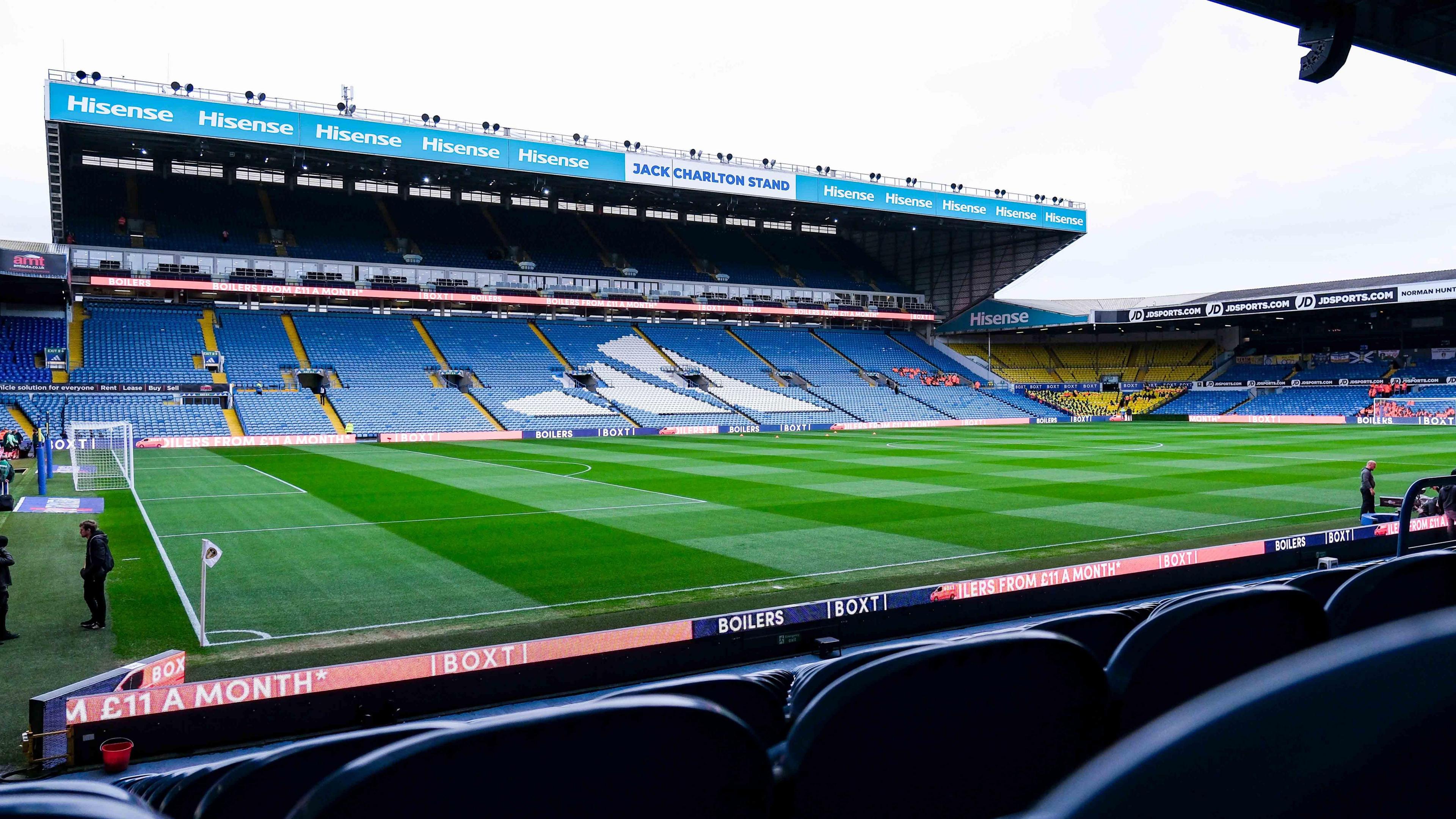 Leeds United's Elland Road.