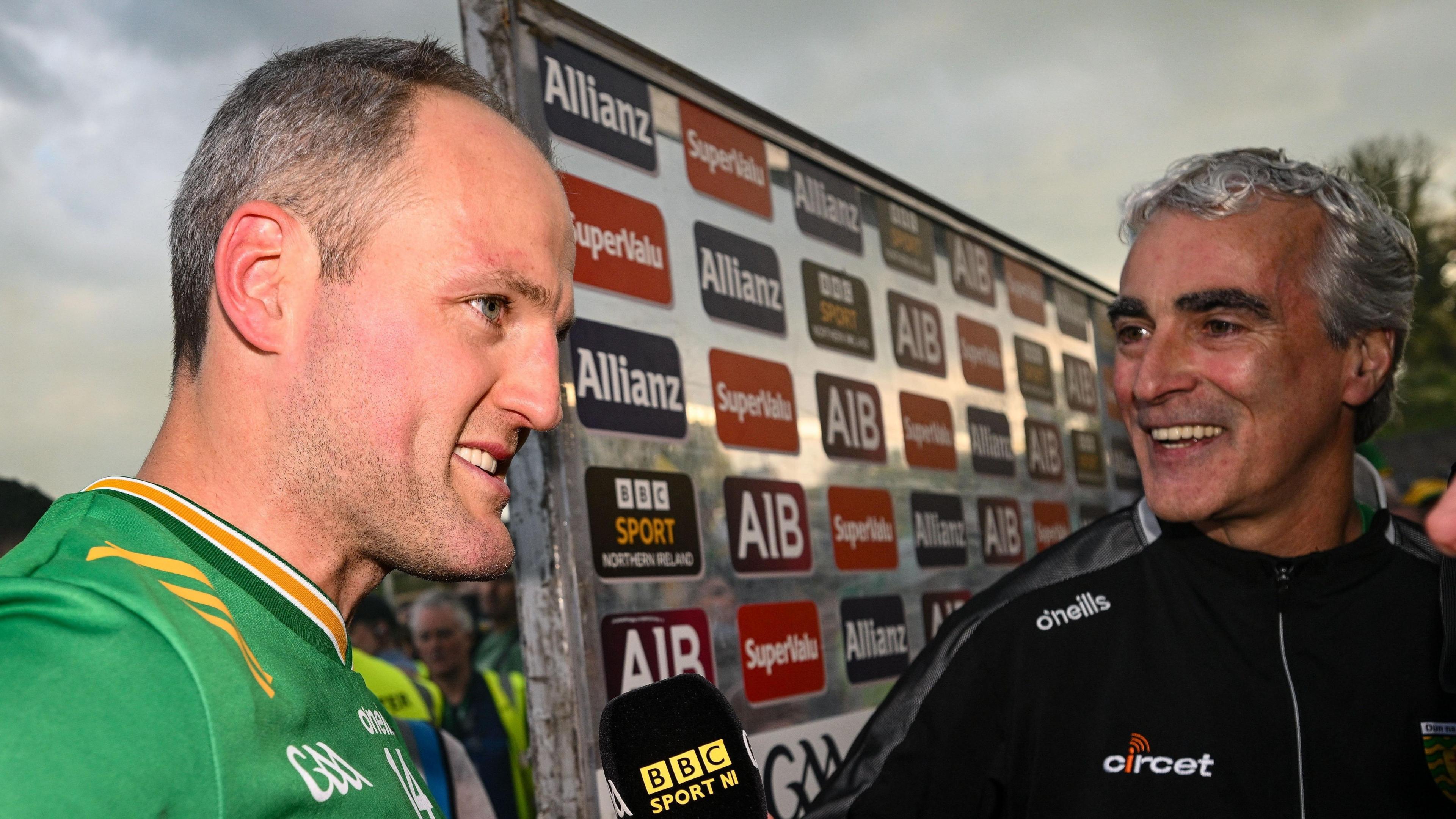 Michael Murphy and Jim McGuinness