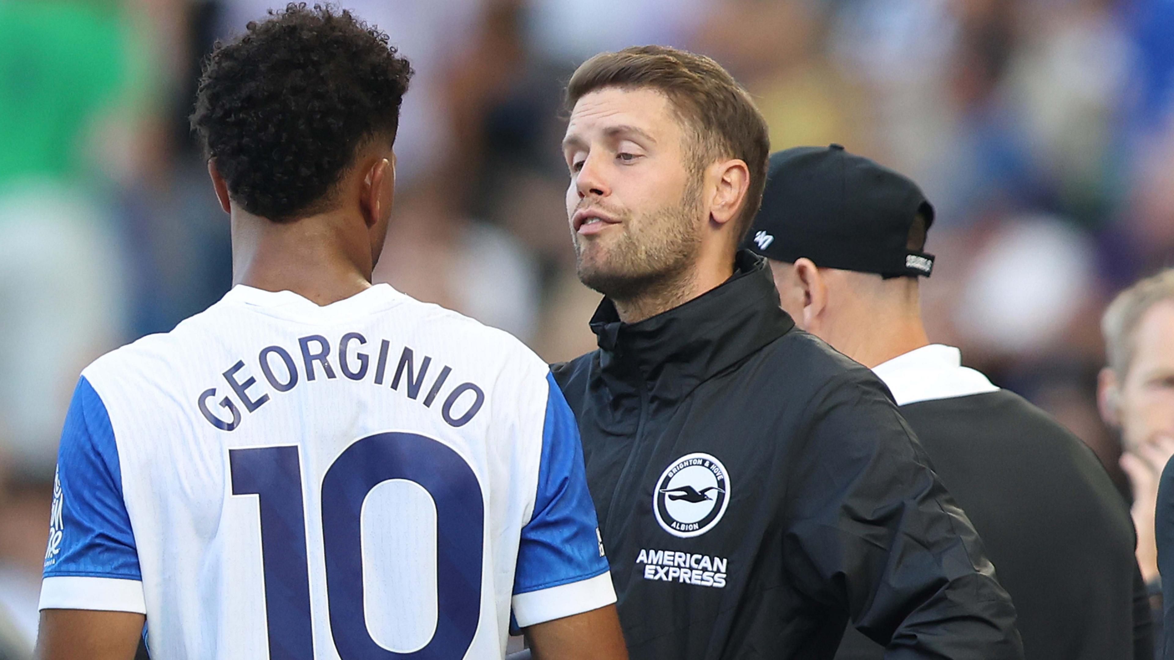 Brighton news: Georginio Rutter on learning from Fabian Hurzeler - BBC ...
