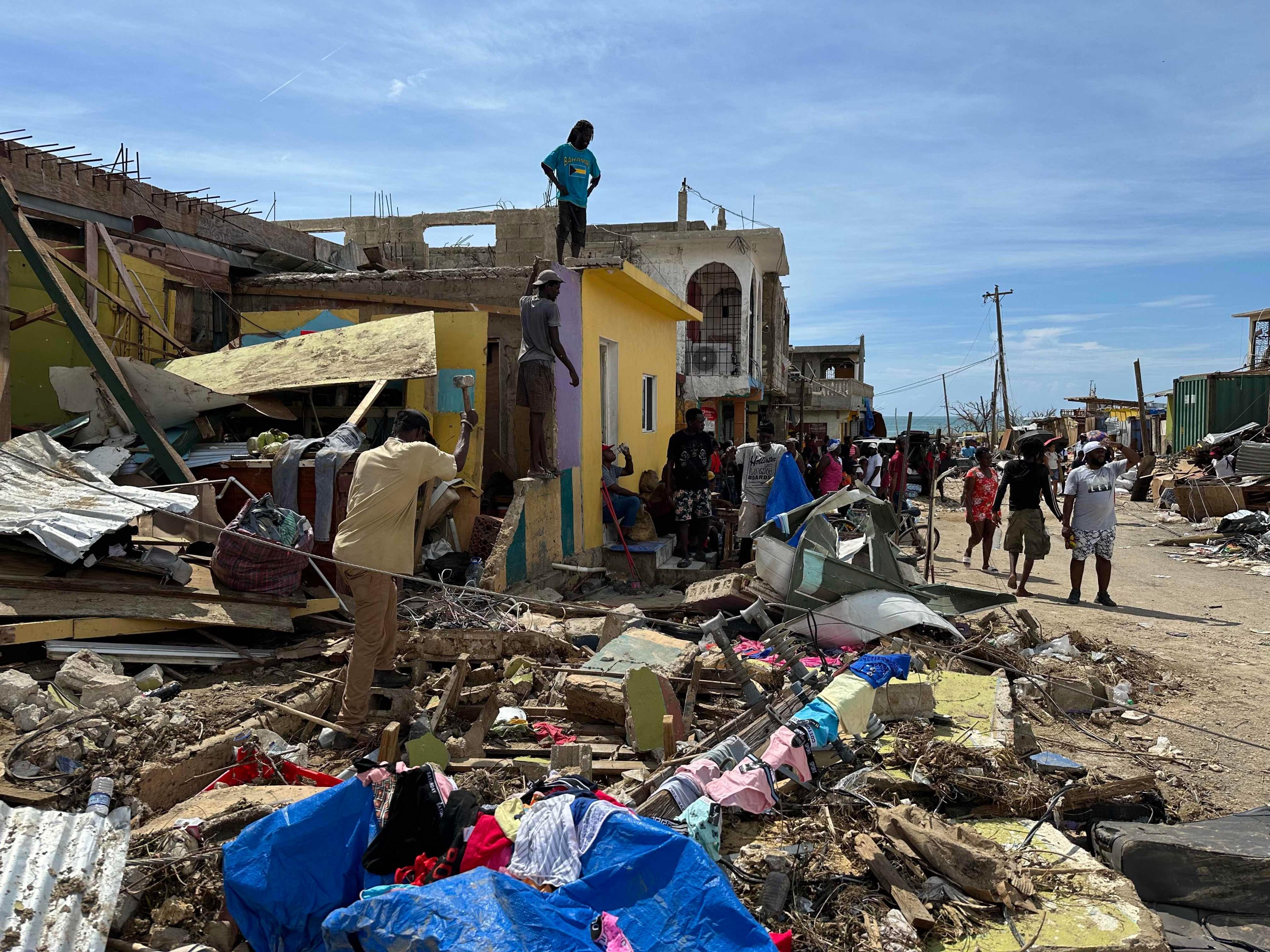 Residents of Whitehouse in Westmoreland Parish try to piece their lives back together