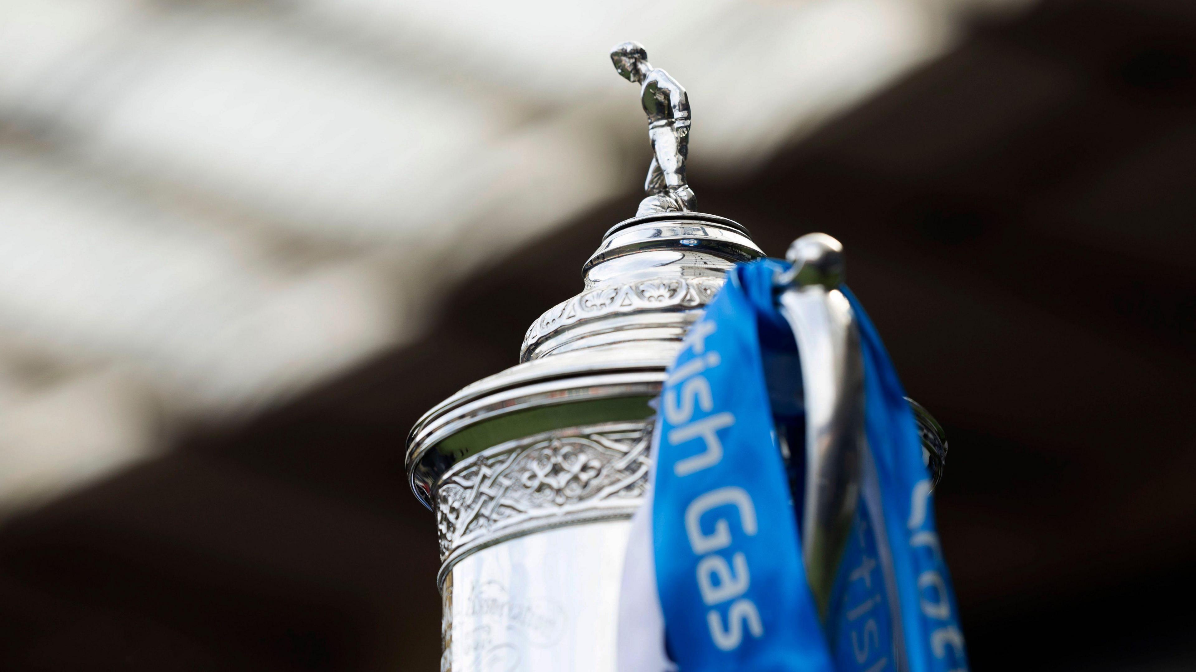 General view of Scottish Cup trophy