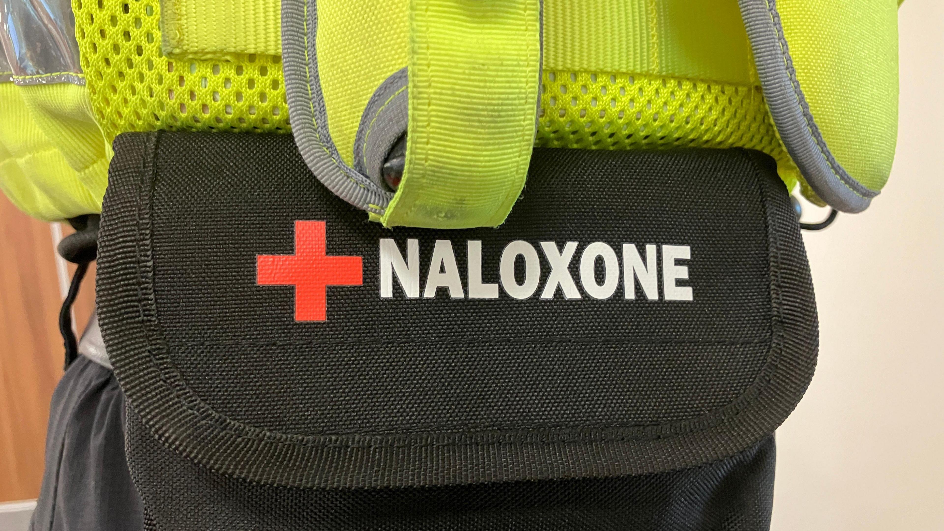 A nalaxone pouch