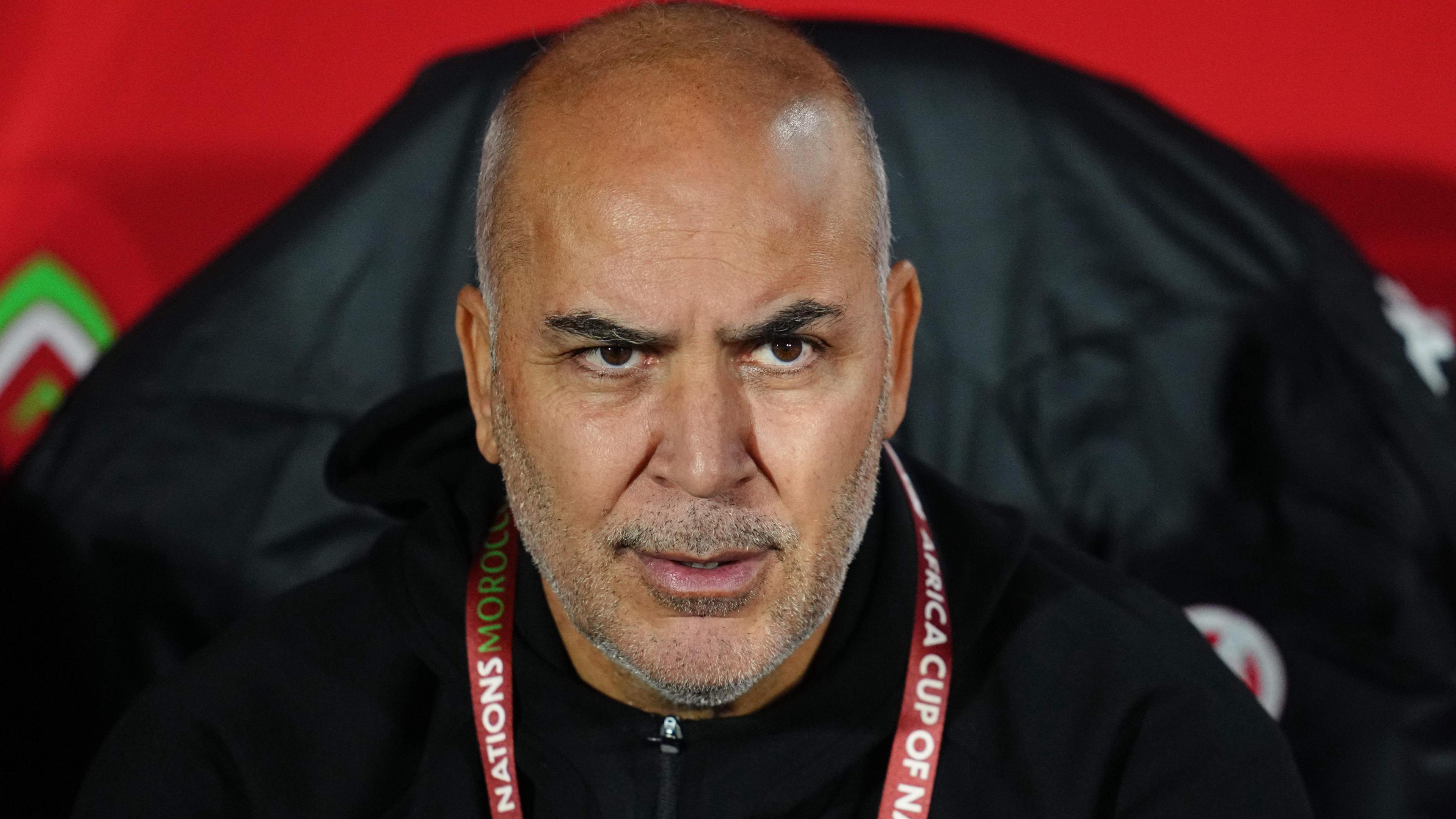 Former Tunisia national football team manager Sami Trabelsi at the Afcon 2025