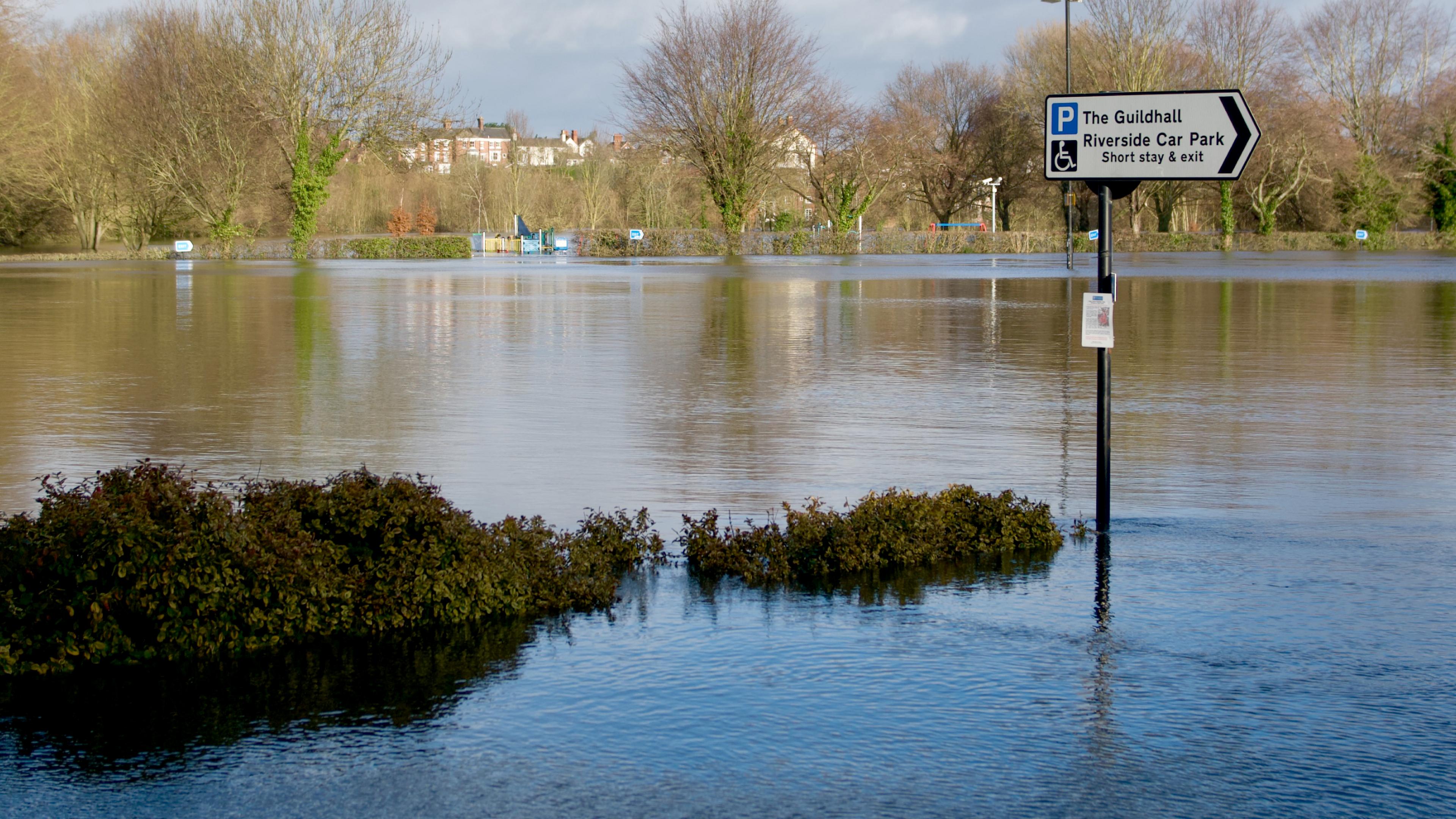 Flooding in Shrewsbury